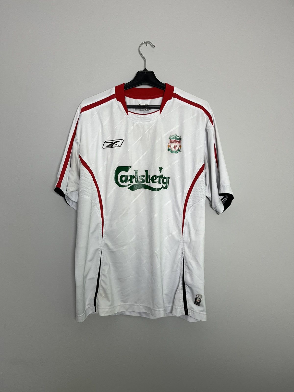 Reebok Vintage Liverpool Gerrard Reebok soccer Jersey tshirt 2005 Size US XL / EU 56 / 4 - 3 Thumbnail