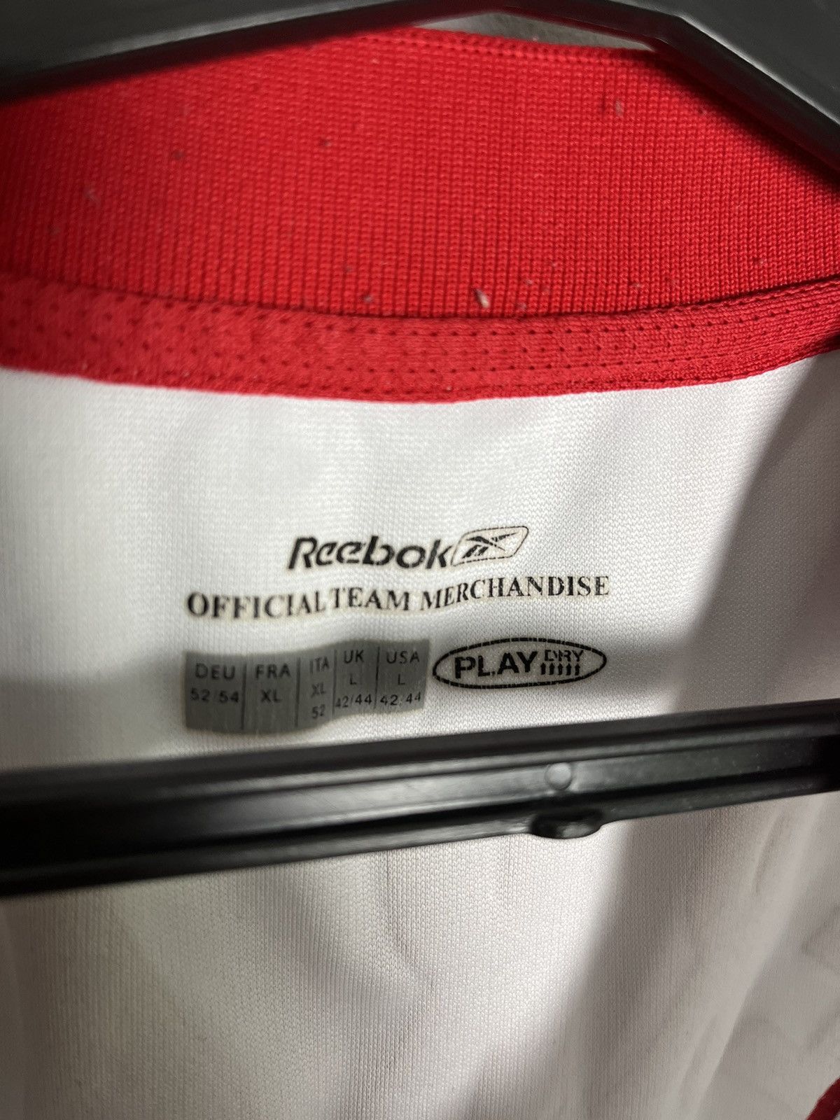 Reebok Vintage Liverpool Gerrard Reebok soccer Jersey tshirt 2005 Size US XL / EU 56 / 4 - 12 Thumbnail