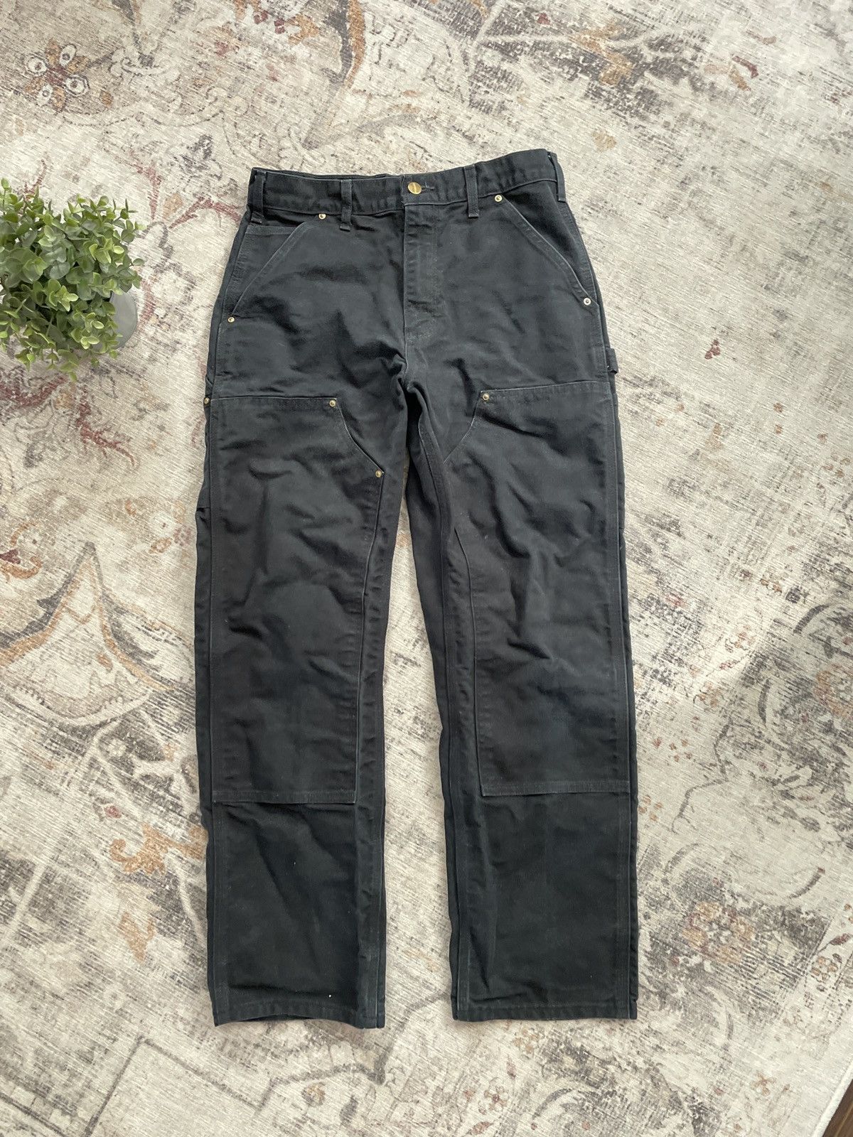 Carhartt Vintage Carhartt Double Knee Workwear Canvas Pants Size US 30 / EU 46 - 1 Thumbnail