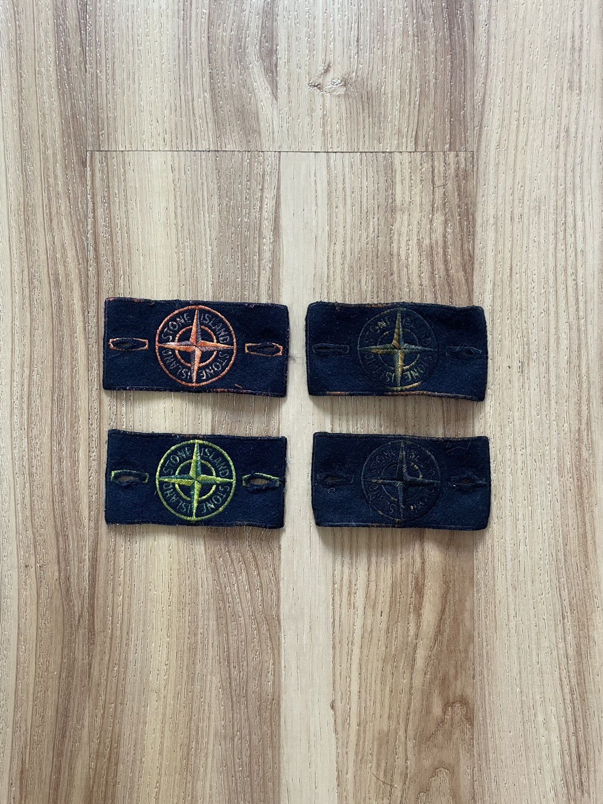 Stone Island Stone Island Badges Hand Painted Treatment Grailed
