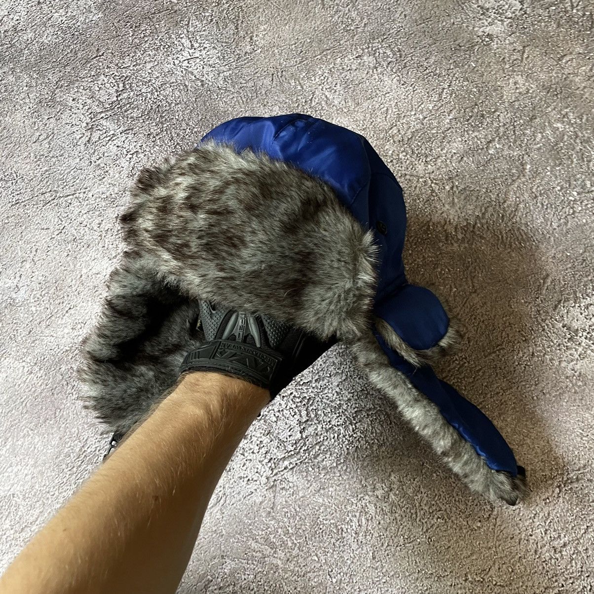 Vintage Vintage 90s Faux Mohair Ushanka Beanie Grunge Alt Cropped OS Size ONE SIZE - 5 Thumbnail