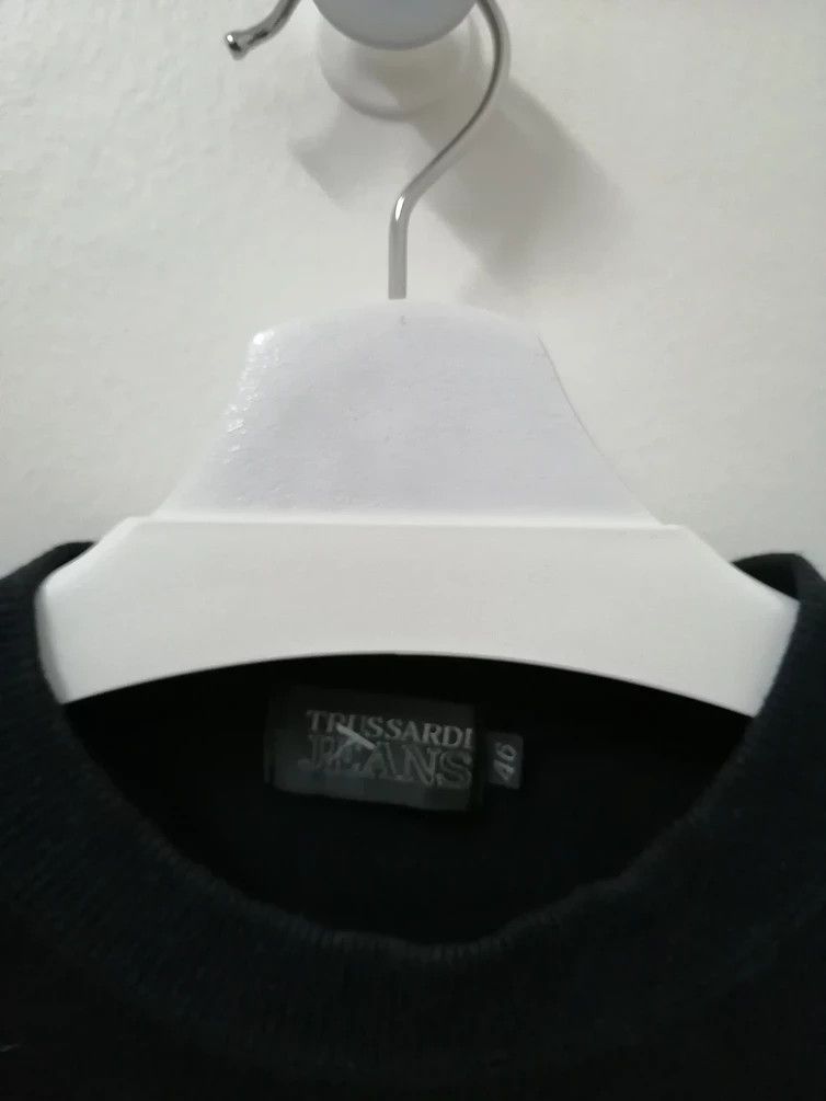 Trussardi Vintage Trussardi Big Logo Embroidered Sweatshirt Size US S / EU 44-46 / 1 - 4 Thumbnail