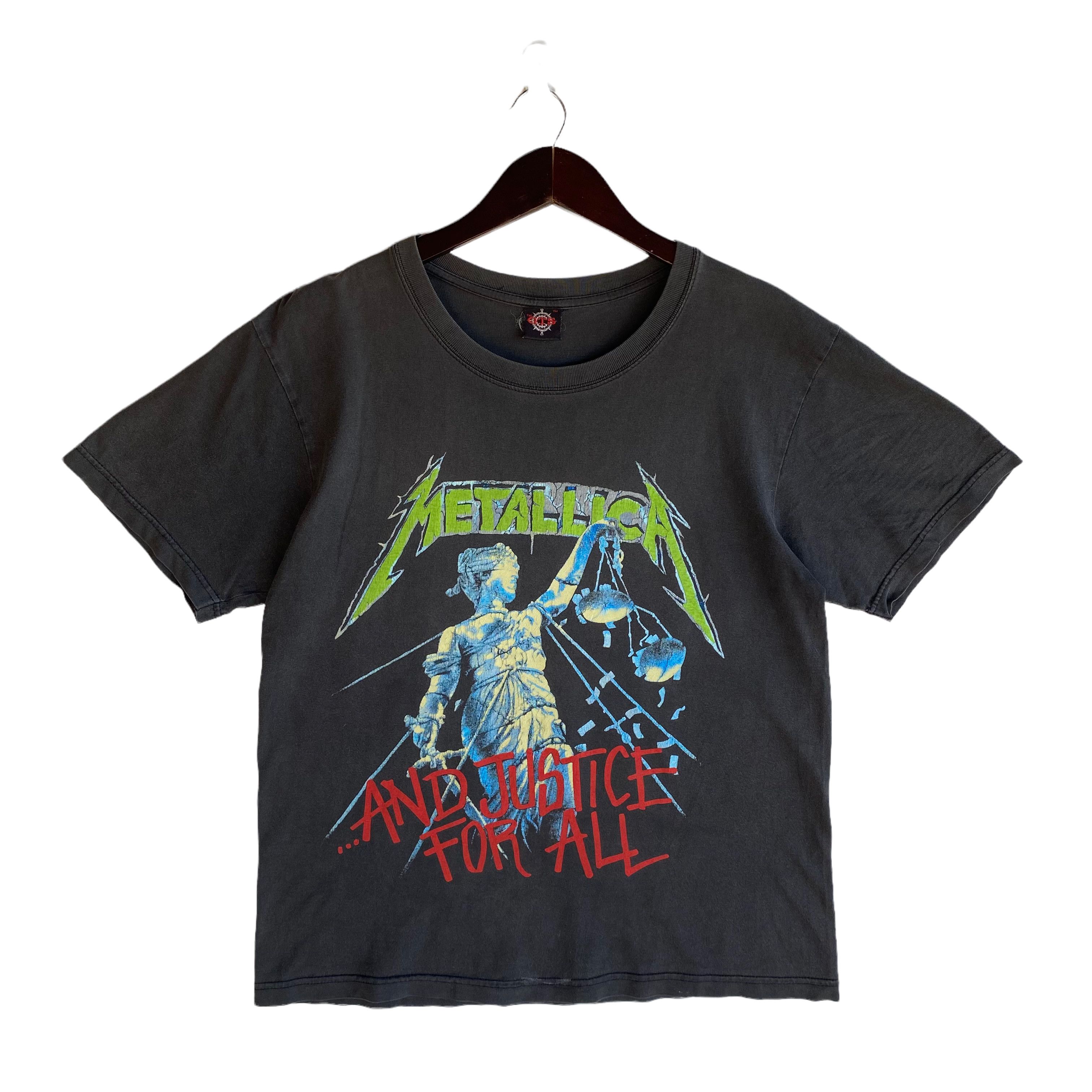 Metallica METALLICA and justice for all album heavy metal band shirt ...