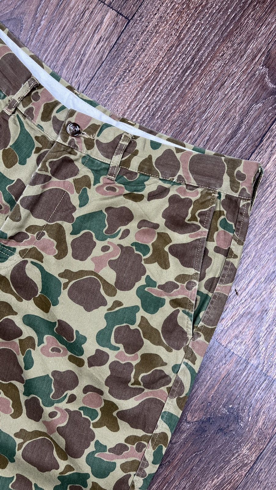 RAGEBLUE Rageblue Japan Camo Bermuda Shorts Size US 30 / EU 46 - 4 Thumbnail