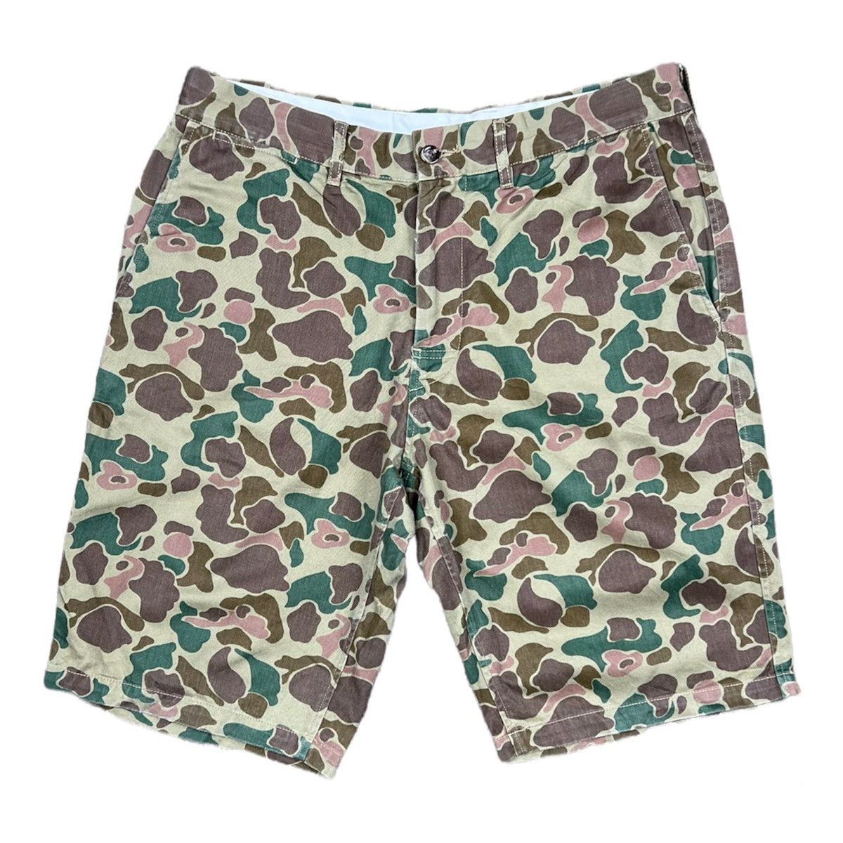 RAGEBLUE Rageblue Japan Camo Bermuda Shorts Size US 30 / EU 46 - 1 Thumbnail