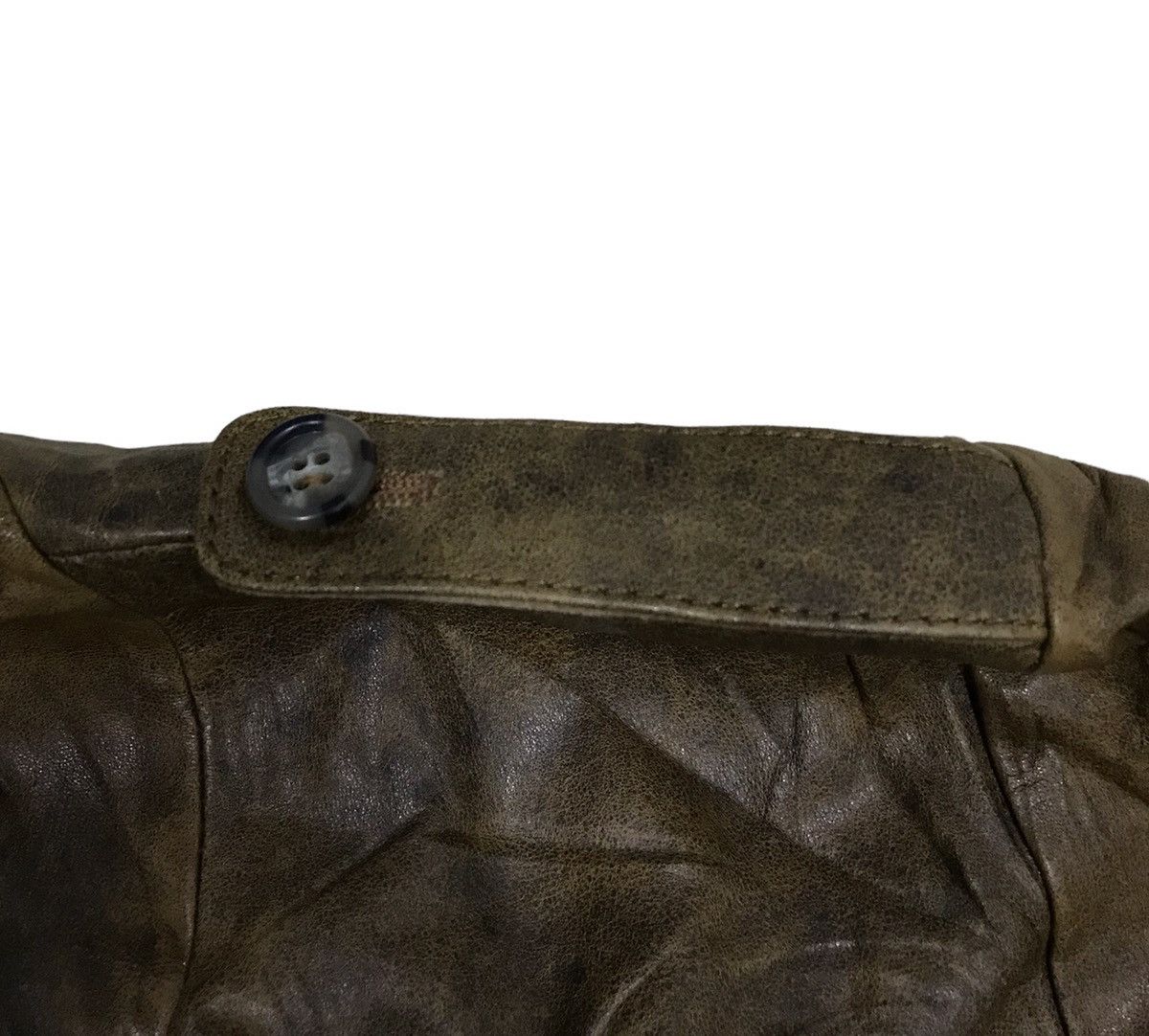 Vintage VINTAGE ROCKY AMERICAN MARKET LEATHER JACKET Size US M / EU 48-50 / 2 - 5 Thumbnail