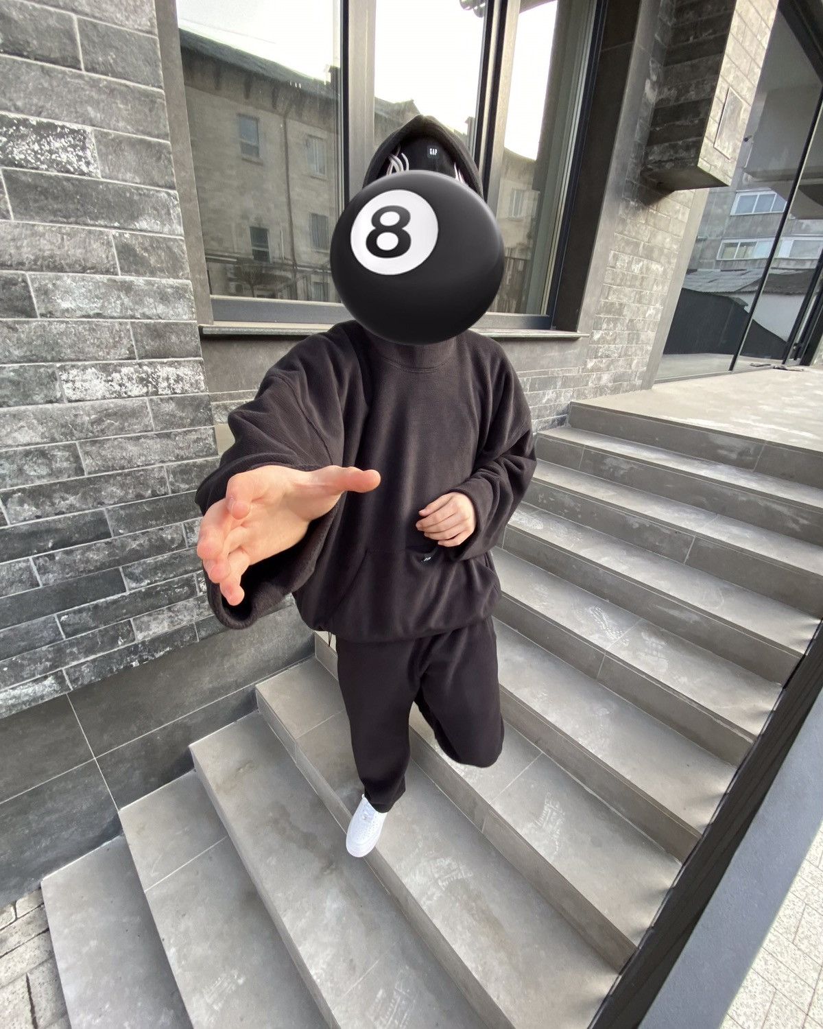 Yeezy Gap Engineered By Balenciaga SS22 Padded Hoodie 'Black
