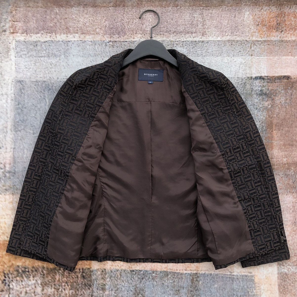 Burberry Burberry London Monogram Logo Jacket For Women Size S / US 4 / IT 40 - 4 Thumbnail