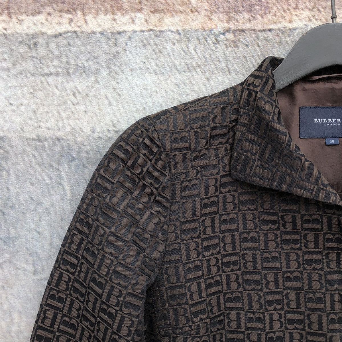 Burberry Burberry London Monogram Logo Jacket For Women Size S / US 4 / IT 40 - 6 Thumbnail
