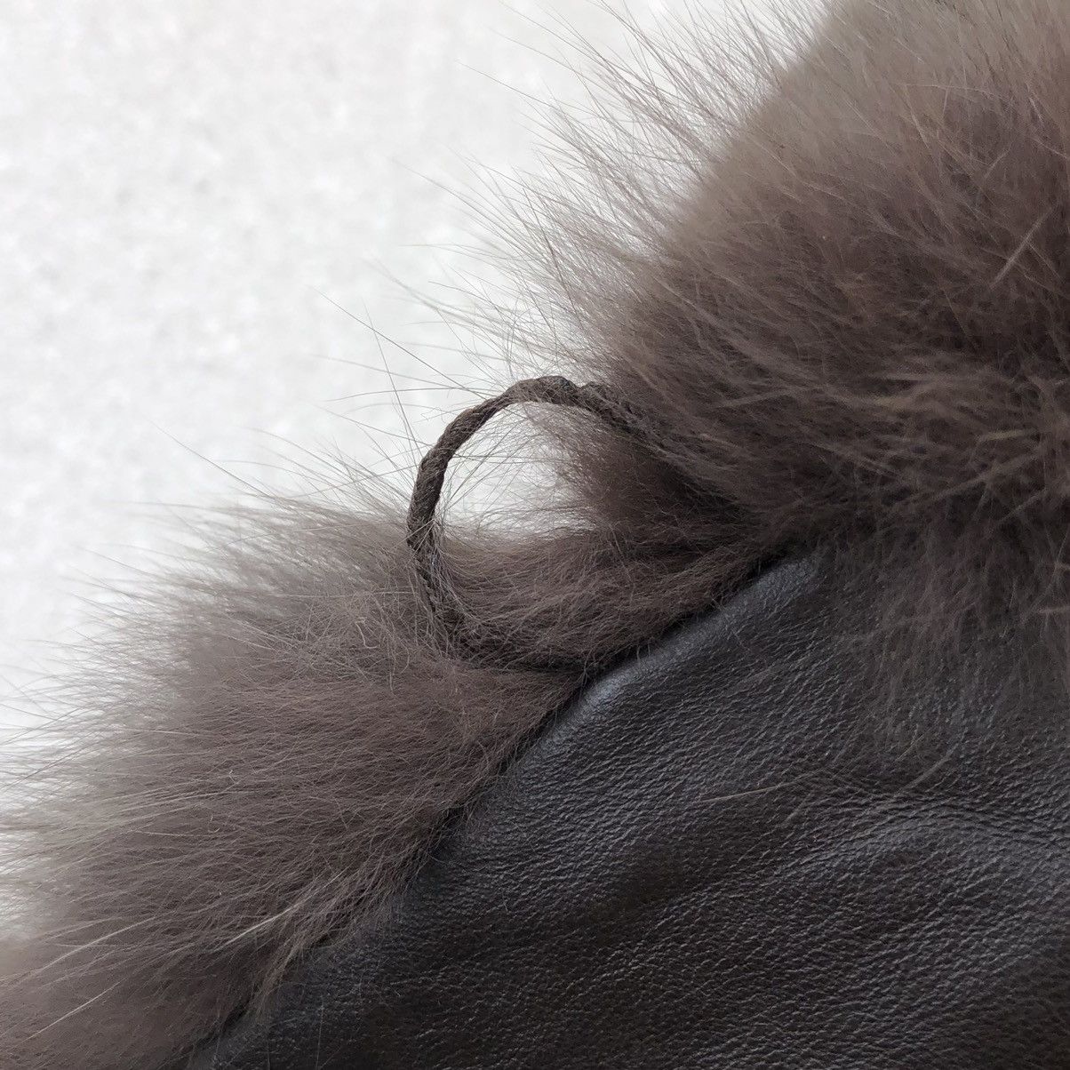 Japanese Brand Recent Piece Layered Goat Skin And Fox Fur Jacket Size L / US 10 / IT 46 - 12 Thumbnail