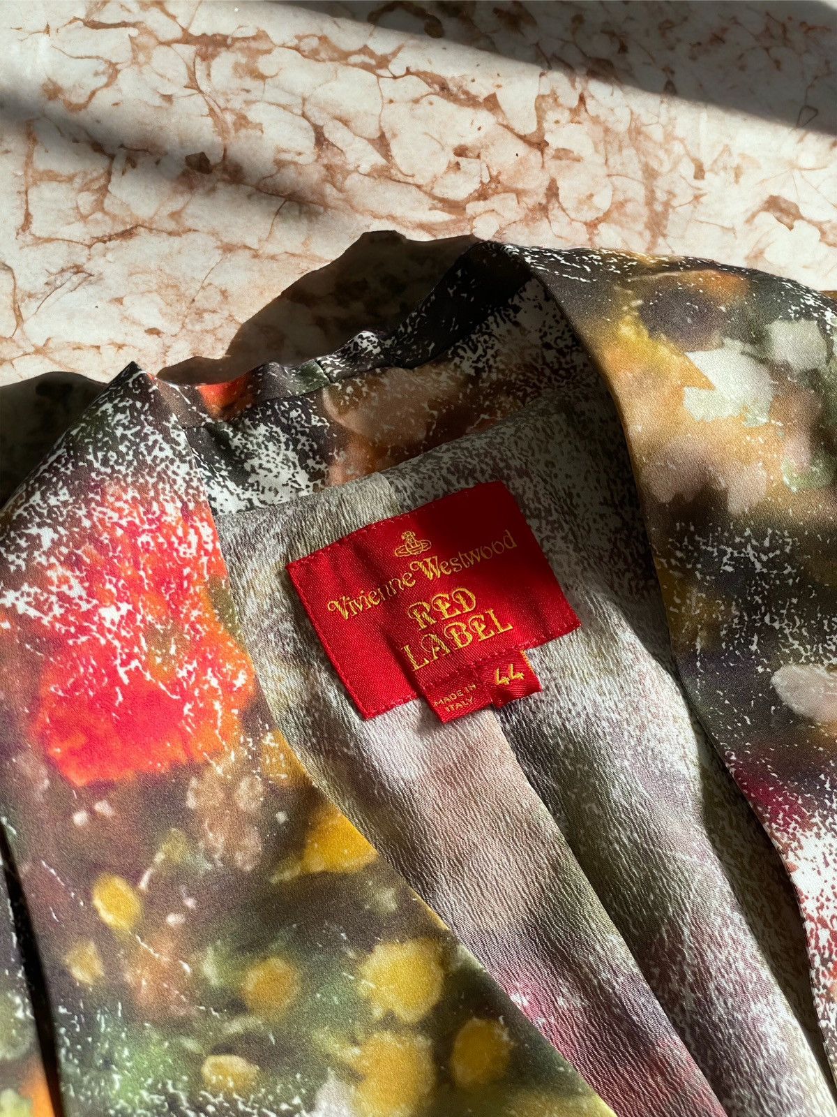 Vivienne Westwood Vivienne Westwood Floral Overprint Blazer Jacket Size M / US 6-8 / IT 42-44 - 11 Thumbnail