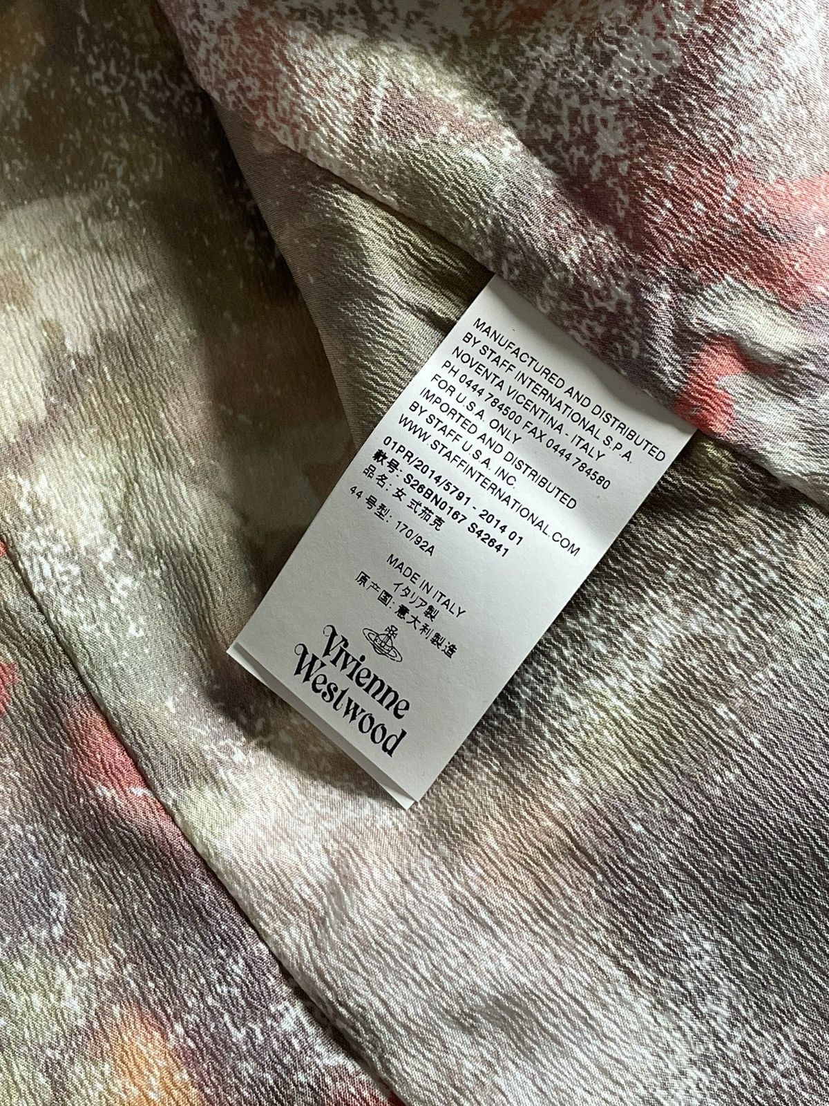 Vivienne Westwood Vivienne Westwood Floral Overprint Blazer Jacket Size M / US 6-8 / IT 42-44 - 12 Thumbnail