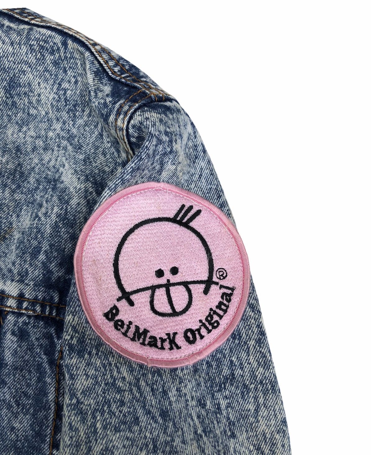Vintage Vintage 90s Acid Wash Trucker Denim Jacket Size US L / EU 52-54 / 3 - 4 Thumbnail
