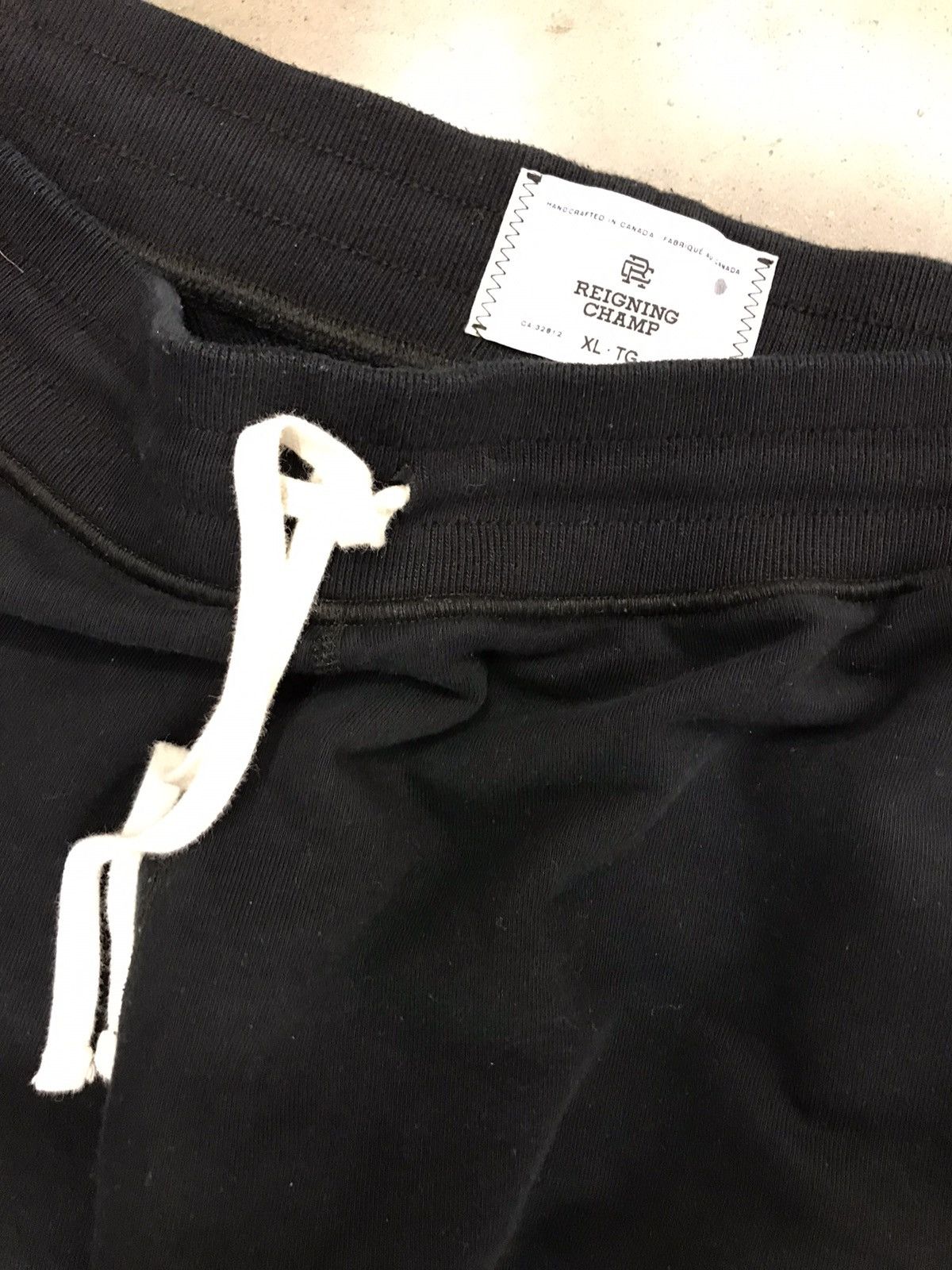Reigning Champ Reigning champ terry new sweatpants black xl Size US 36 / EU 52 - 2 Thumbnail