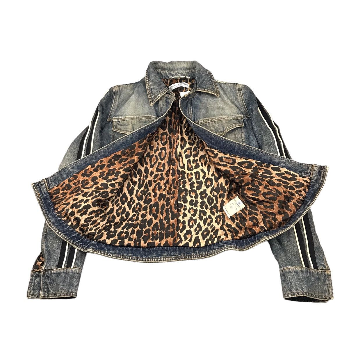 Dolce & Gabbana DOLCE & GABBANA D&G DENIM NO BUTTON JACKET Size XS / US 0-2 / IT 36-38 - 1 Thumbnail
