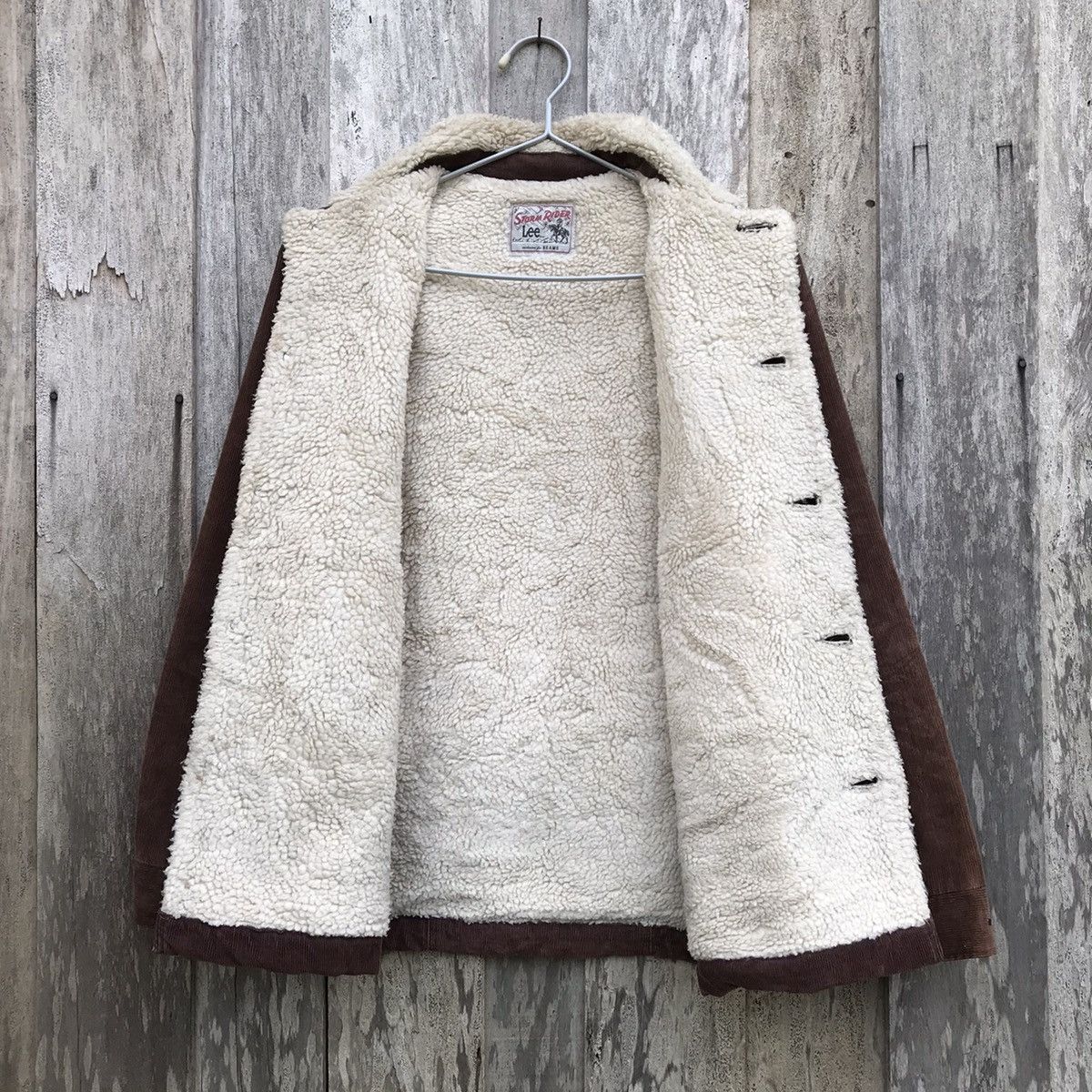 Lee × Vintage Vintage Lee Storm Rider Corduroy Sherpa Jacket Size US M / EU 48-50 / 2 - 7 Thumbnail