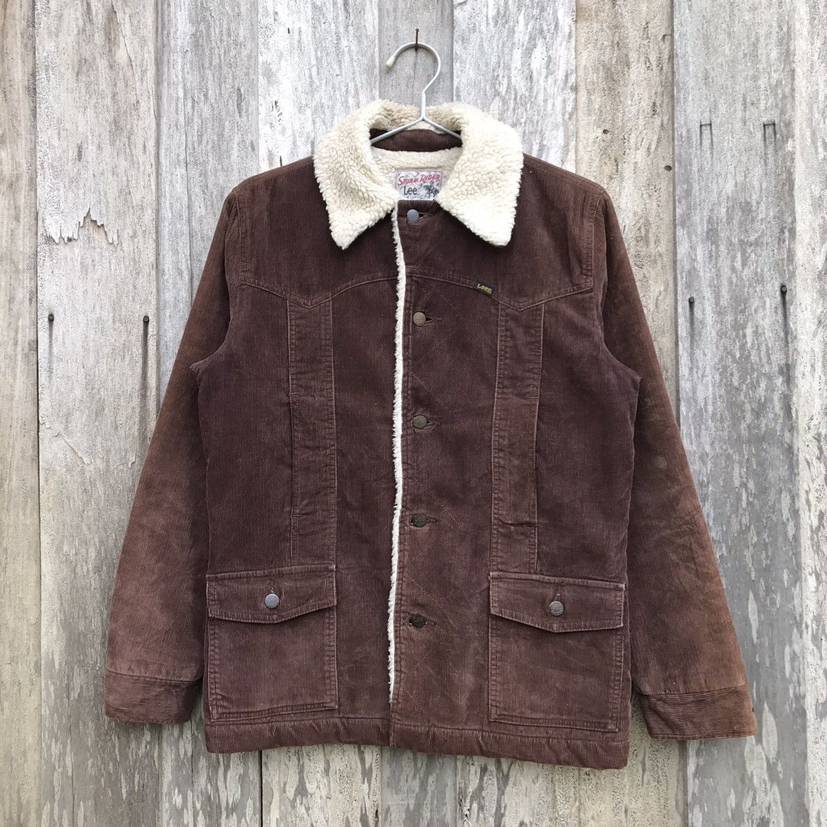 Vintage Lee Storm Rider Corduroy Sherpa Jacket