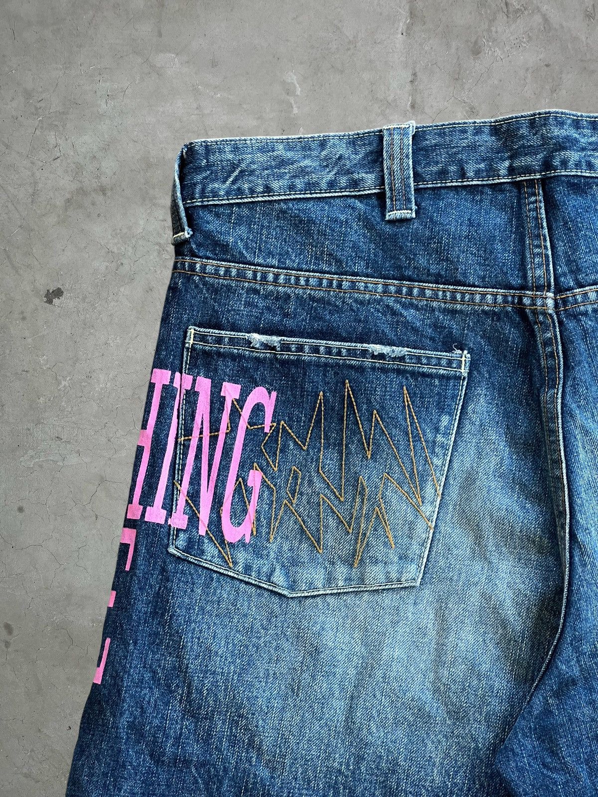 PHENOMENON SS/07 “Something Like A Phenomenon” Denim Shorts Size US 33 - 7 Thumbnail