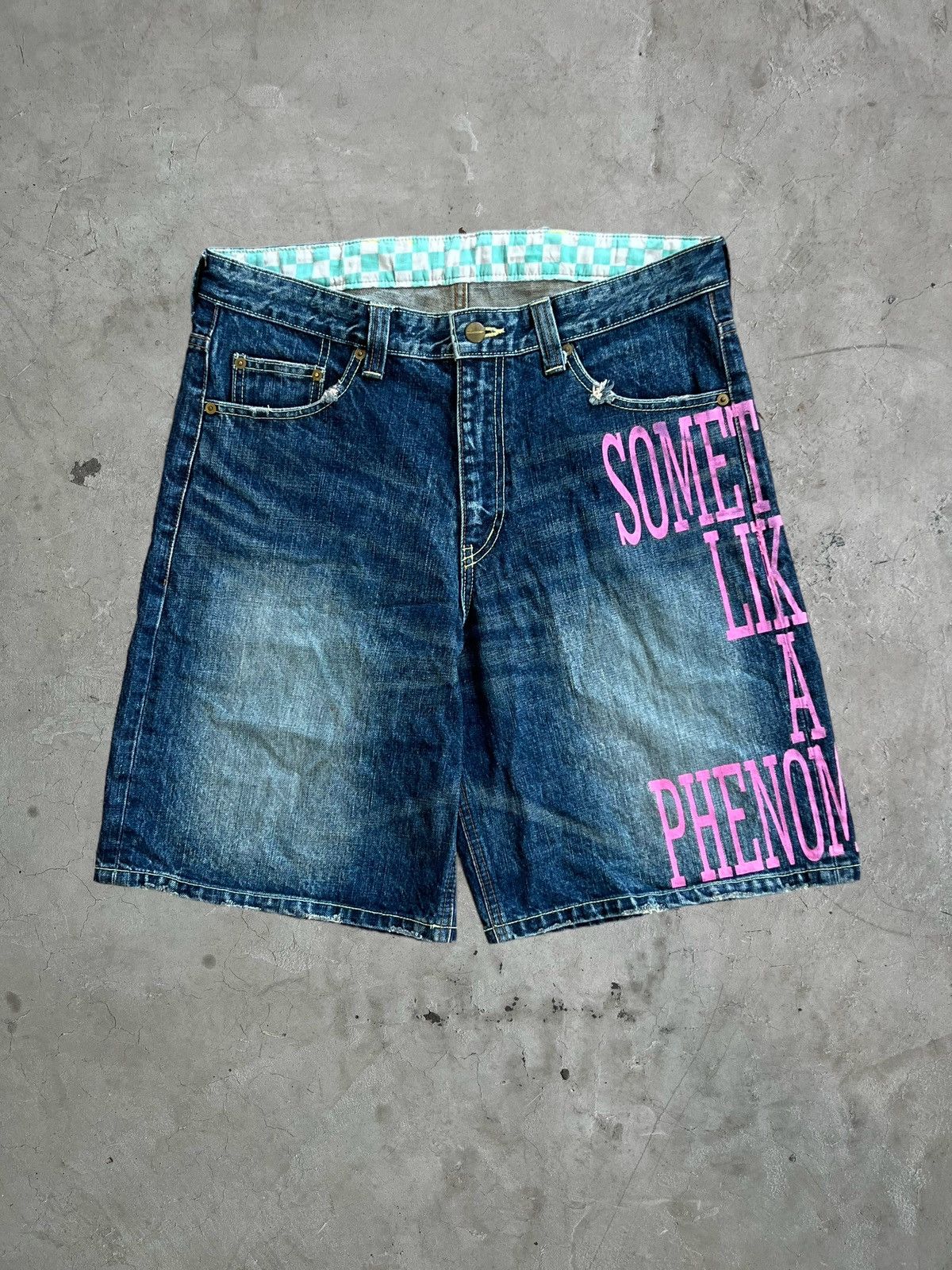 PHENOMENON SS/07 “Something Like A Phenomenon” Denim Shorts