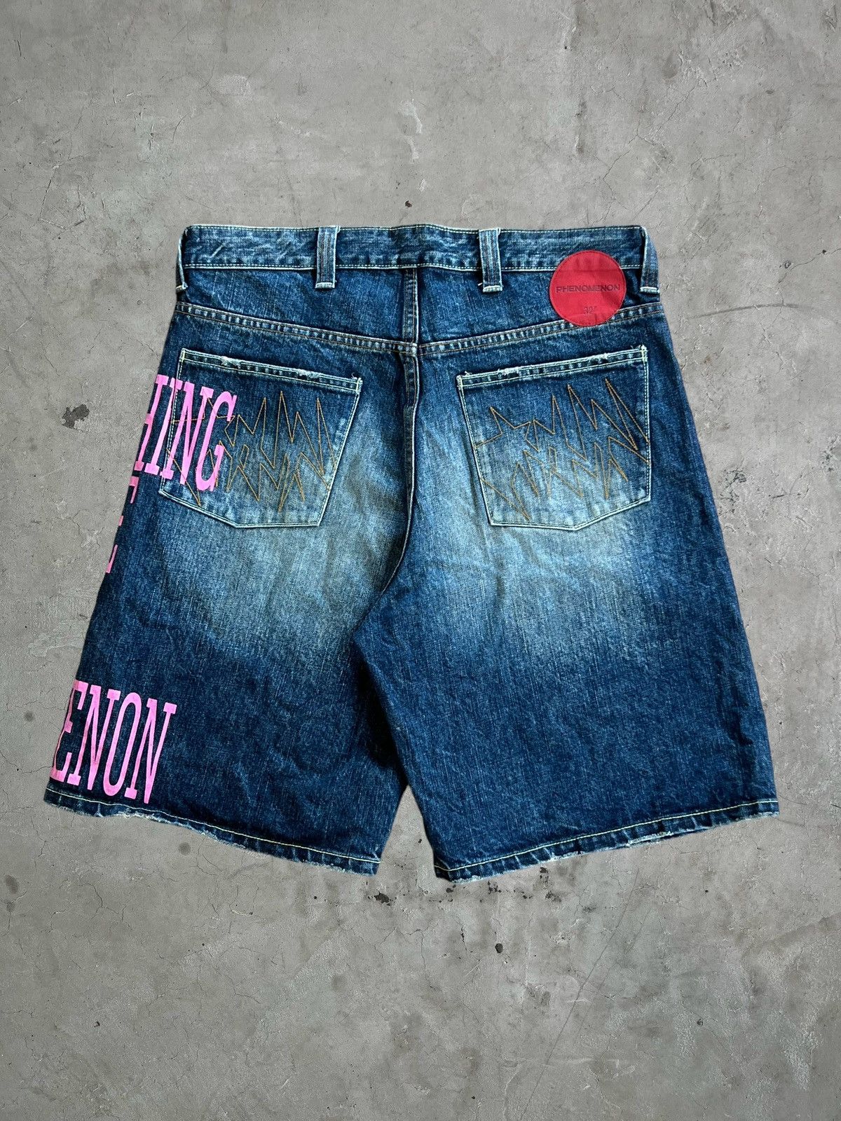 PHENOMENON SS/07 “Something Like A Phenomenon” Denim Shorts