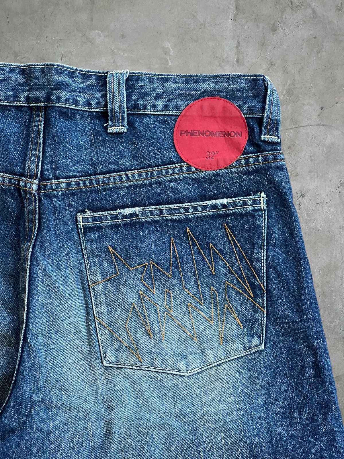 PHENOMENON SS/07 “Something Like A Phenomenon” Denim Shorts Size US 33 - 6 Thumbnail