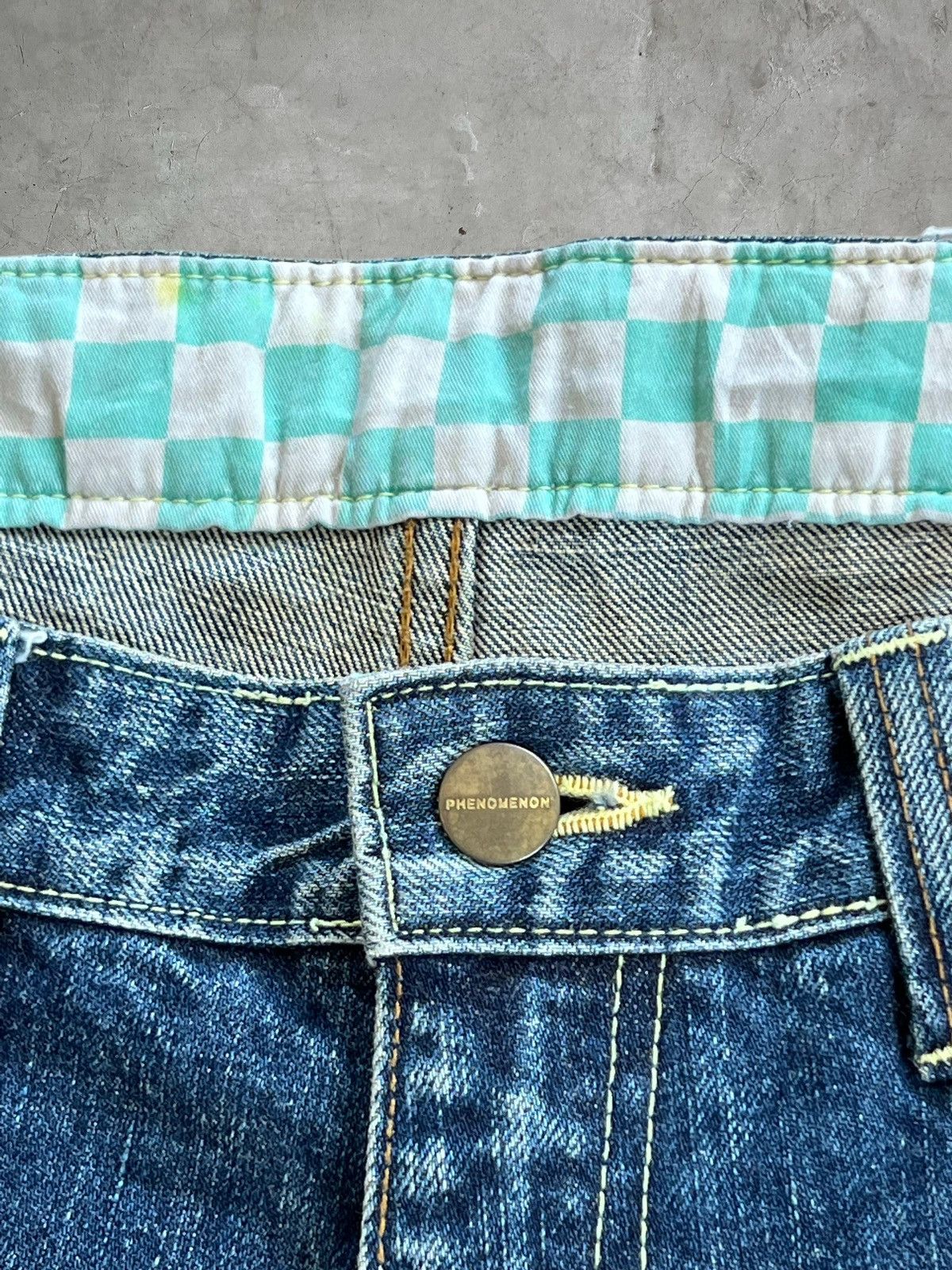 PHENOMENON SS/07 “Something Like A Phenomenon” Denim Shorts Size US 33 - 8 Thumbnail