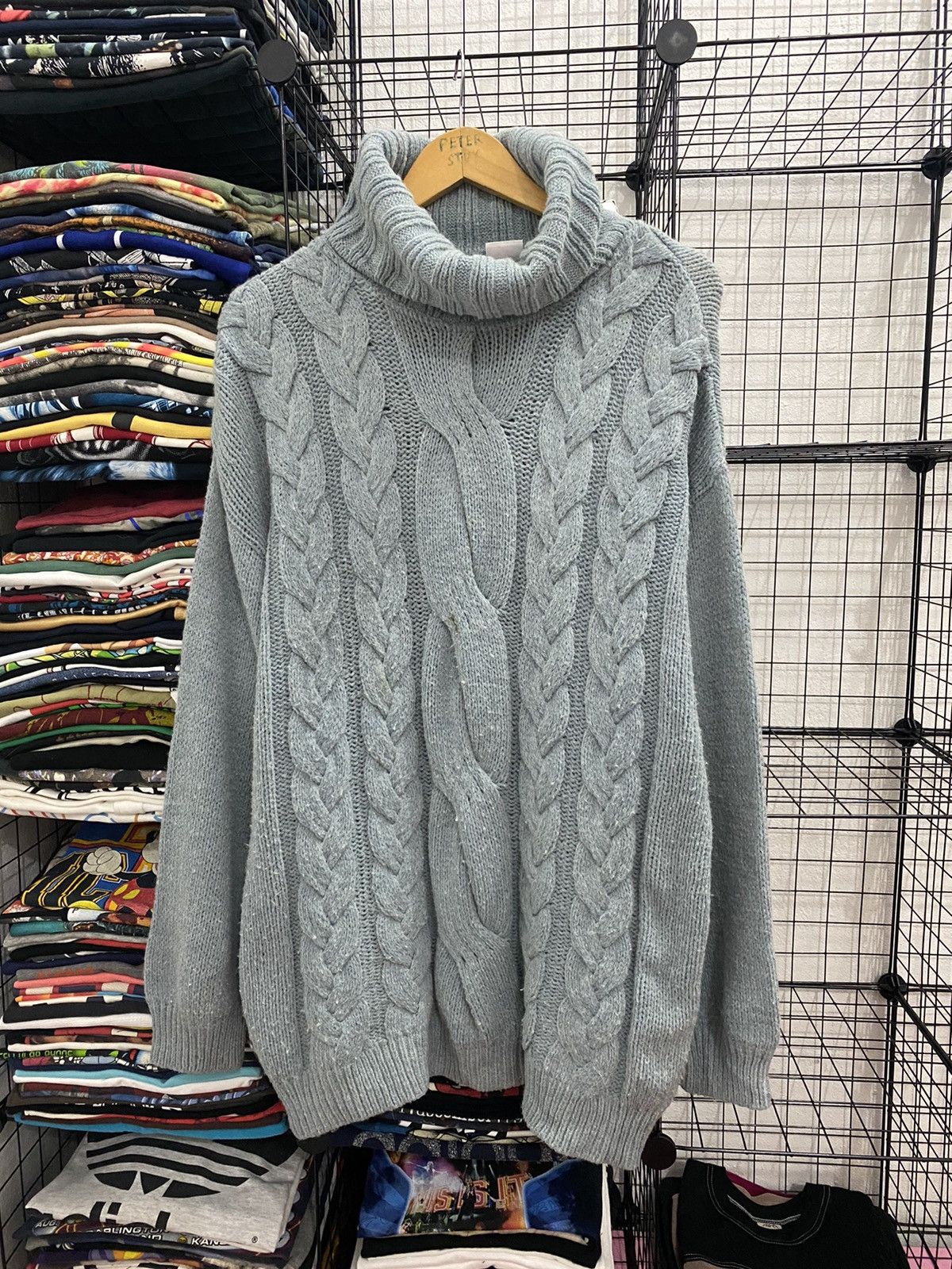 Japanese Brand × Other JOYE + FUN KNITWEAR TURTLENECK NICE DESIGN Size US M / EU 48-50 / 2 - 1 Thumbnail