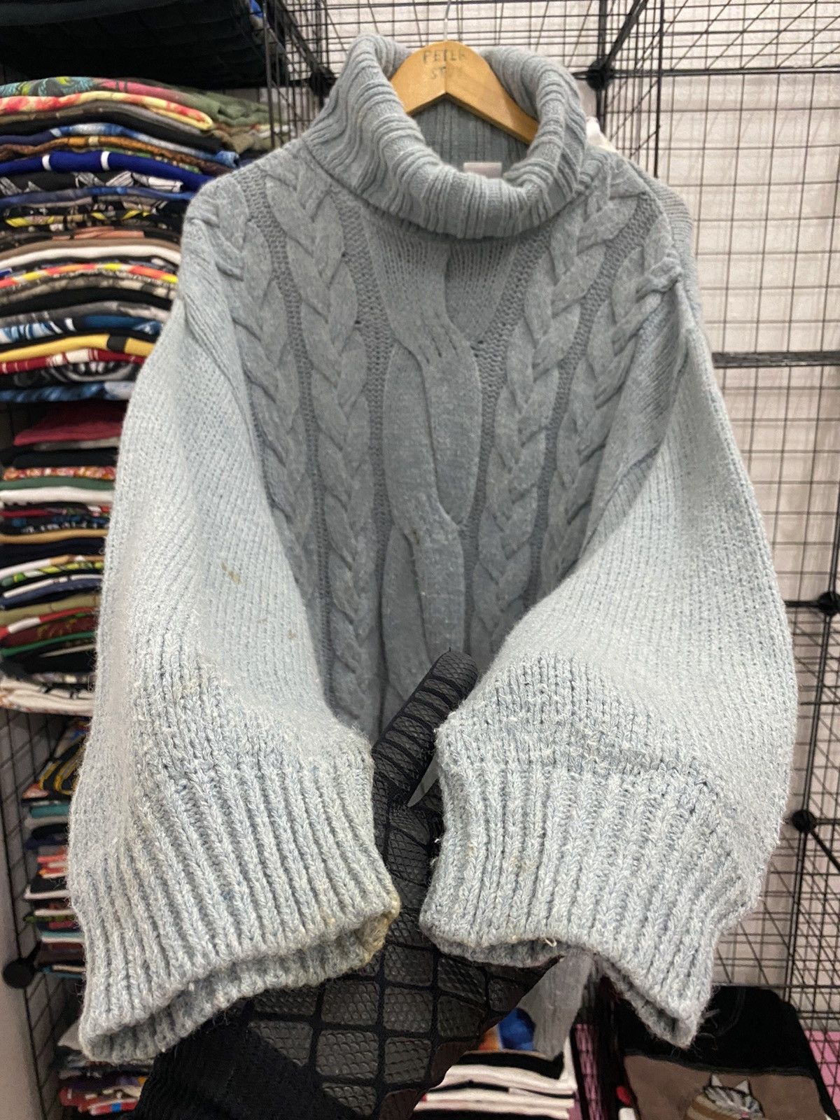 Japanese Brand × Other JOYE + FUN KNITWEAR TURTLENECK NICE DESIGN Size US M / EU 48-50 / 2 - 3 Thumbnail