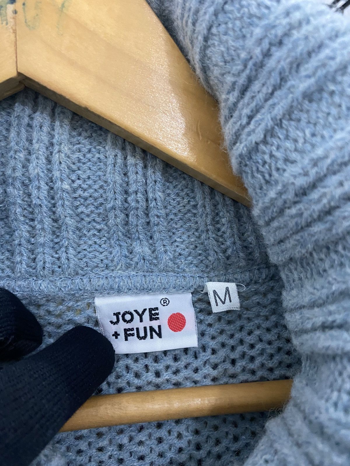 Japanese Brand × Other JOYE + FUN KNITWEAR TURTLENECK NICE DESIGN Size US M / EU 48-50 / 2 - 8 Thumbnail