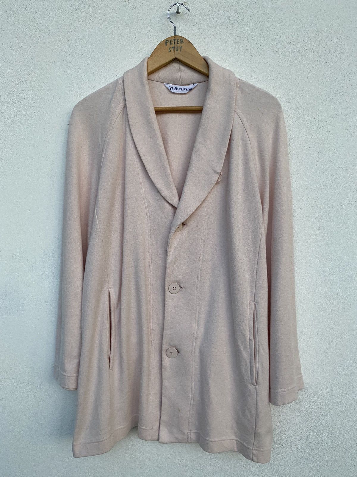 Designer × Japanese Brand × Y's for Men Y’s for Living Button Jacket Style-G1093 Size US L / EU 52-54 / 3 - 1 Thumbnail
