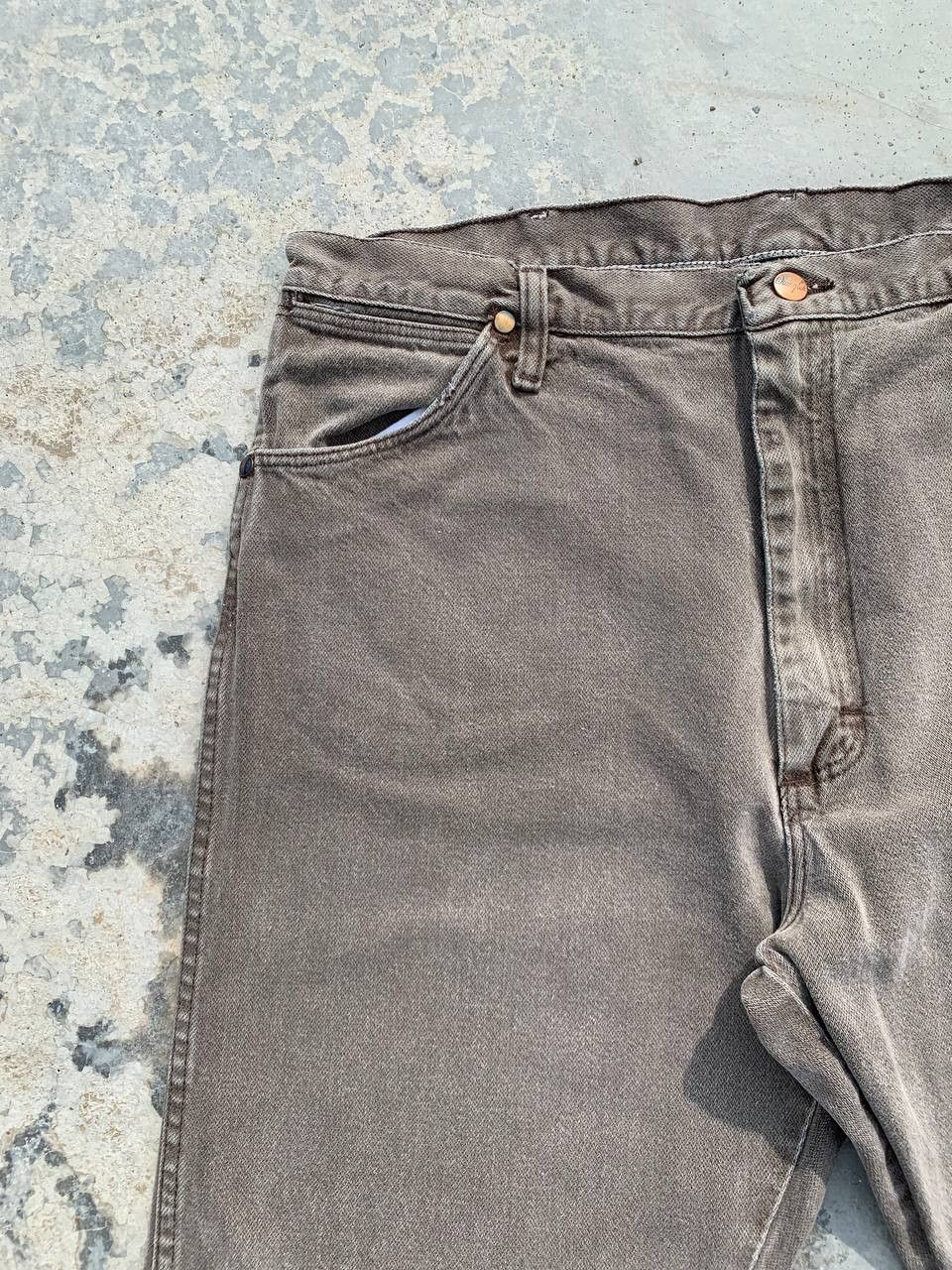 Wrangler Vintage Wrangler Faded Coffee Denim Size US 36 / EU 52 - 4 Thumbnail