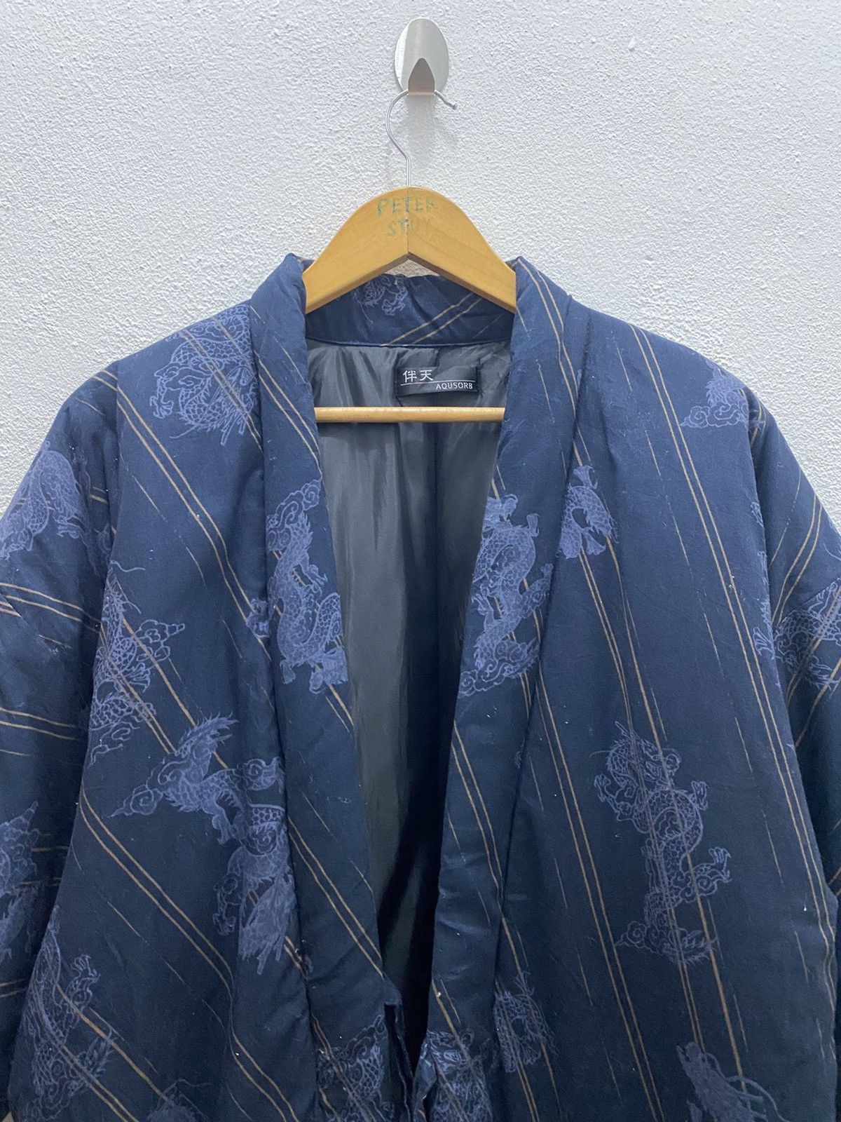 Japanese Brand 🔥KIMONO DRAGON JACKET NICE DESIGN JAPANESSE TRADITION Size US L / EU 52-54 / 3 - 3 Thumbnail