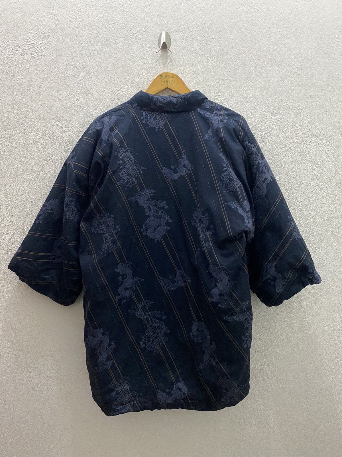 Japanese Brand 🔥KIMONO DRAGON JACKET NICE DESIGN JAPANESSE TRADITION Size US L / EU 52-54 / 3 - 8 Thumbnail