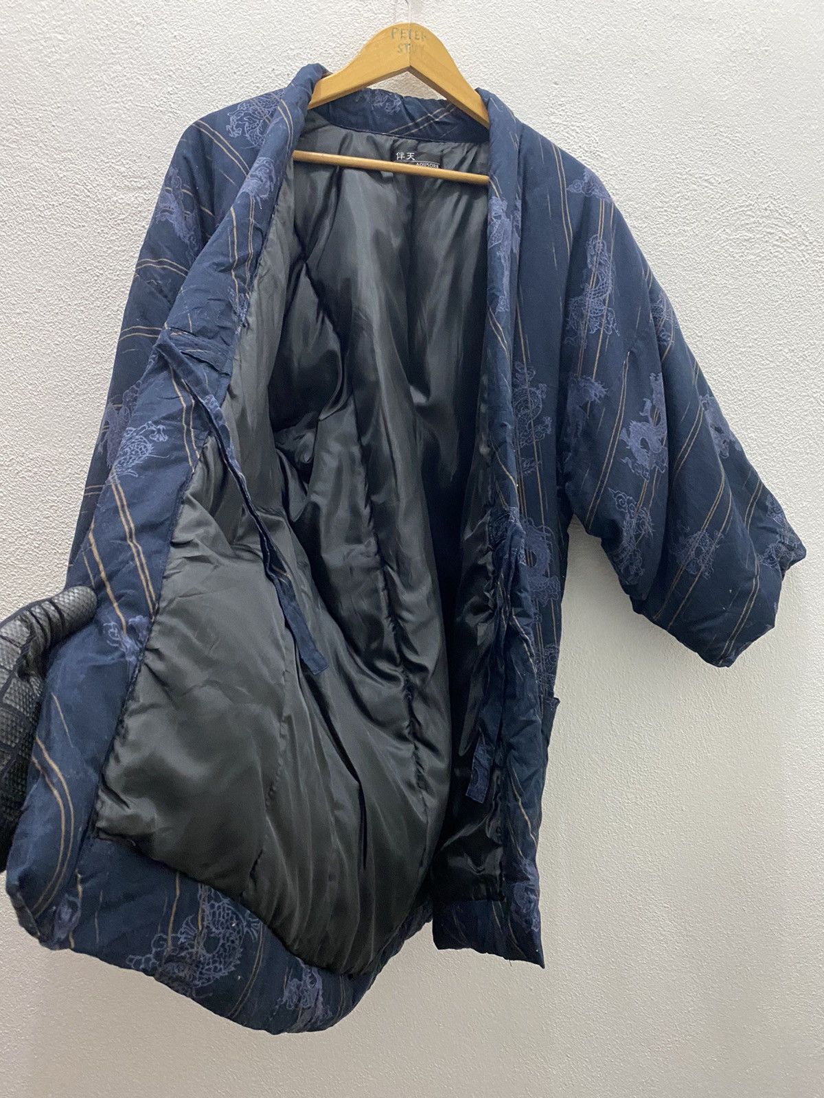 Japanese Brand 🔥KIMONO DRAGON JACKET NICE DESIGN JAPANESSE TRADITION Size US L / EU 52-54 / 3 - 9 Thumbnail