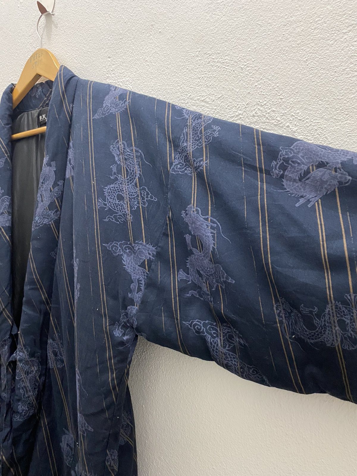 Japanese Brand 🔥KIMONO DRAGON JACKET NICE DESIGN JAPANESSE TRADITION Size US L / EU 52-54 / 3 - 5 Thumbnail
