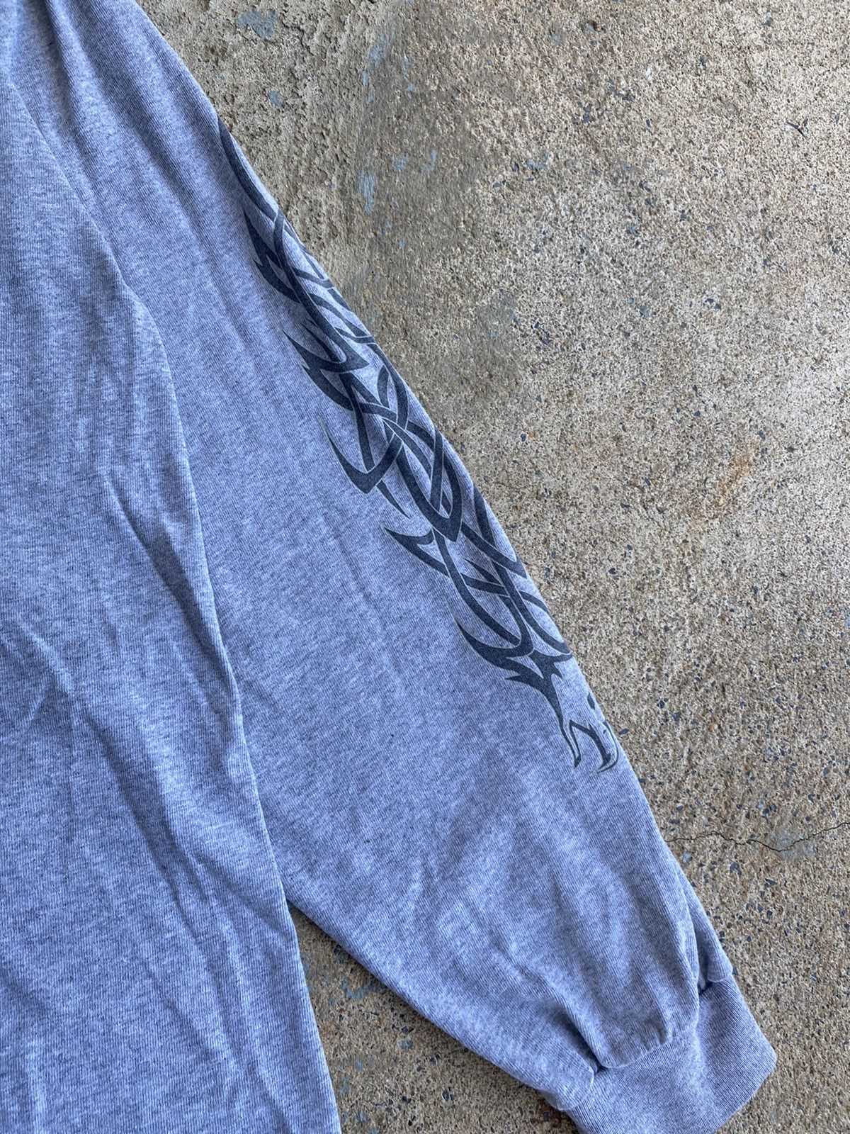 Japanese Brand × Vintage Vintage Y2K Tribal Eagle Nature Longsleeve Shirt Size US L / EU 52-54 / 3 - 3 Thumbnail