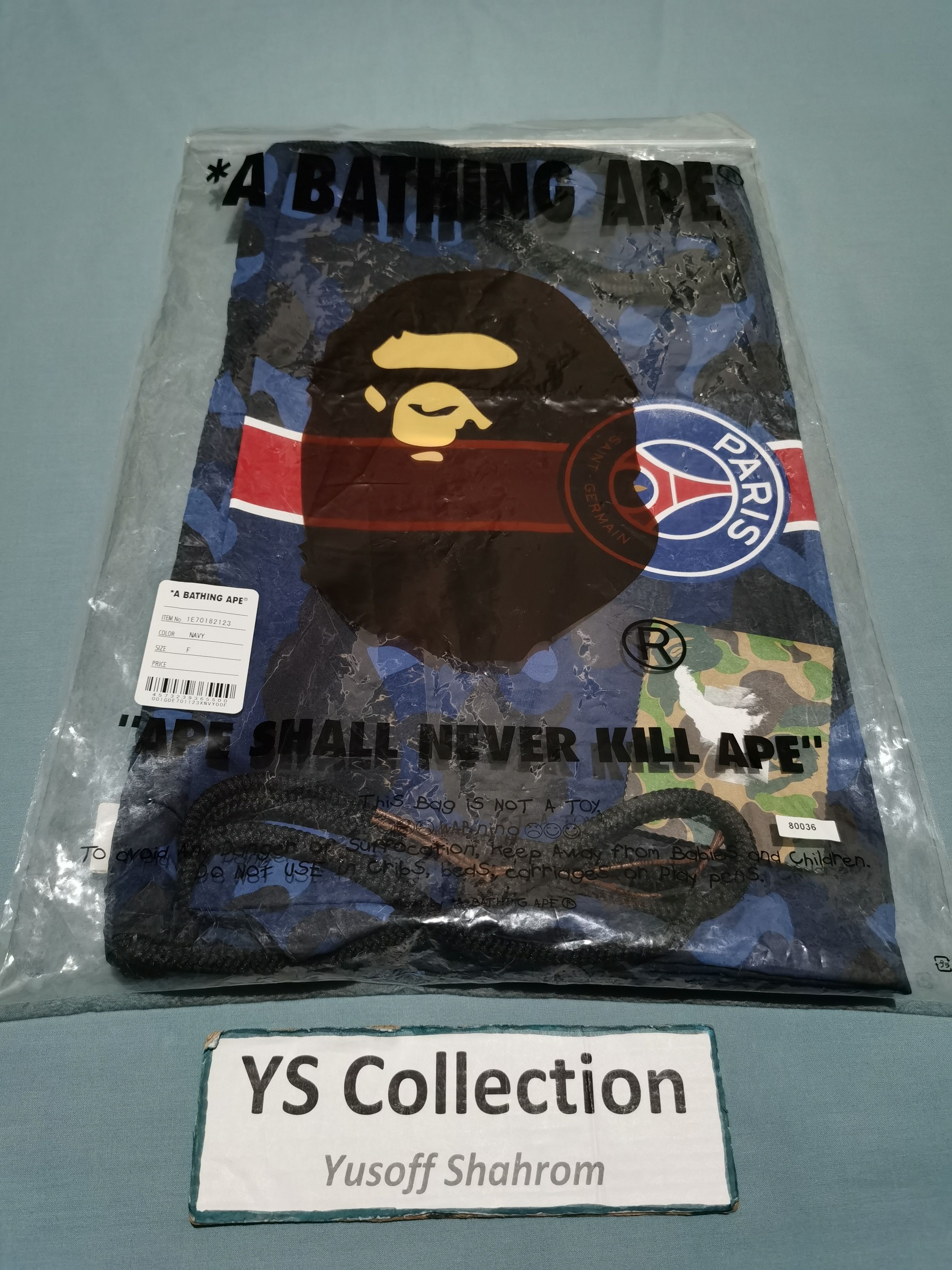 Bape Bape x PSG Wash Bag Size ONE SIZE - 5 Thumbnail