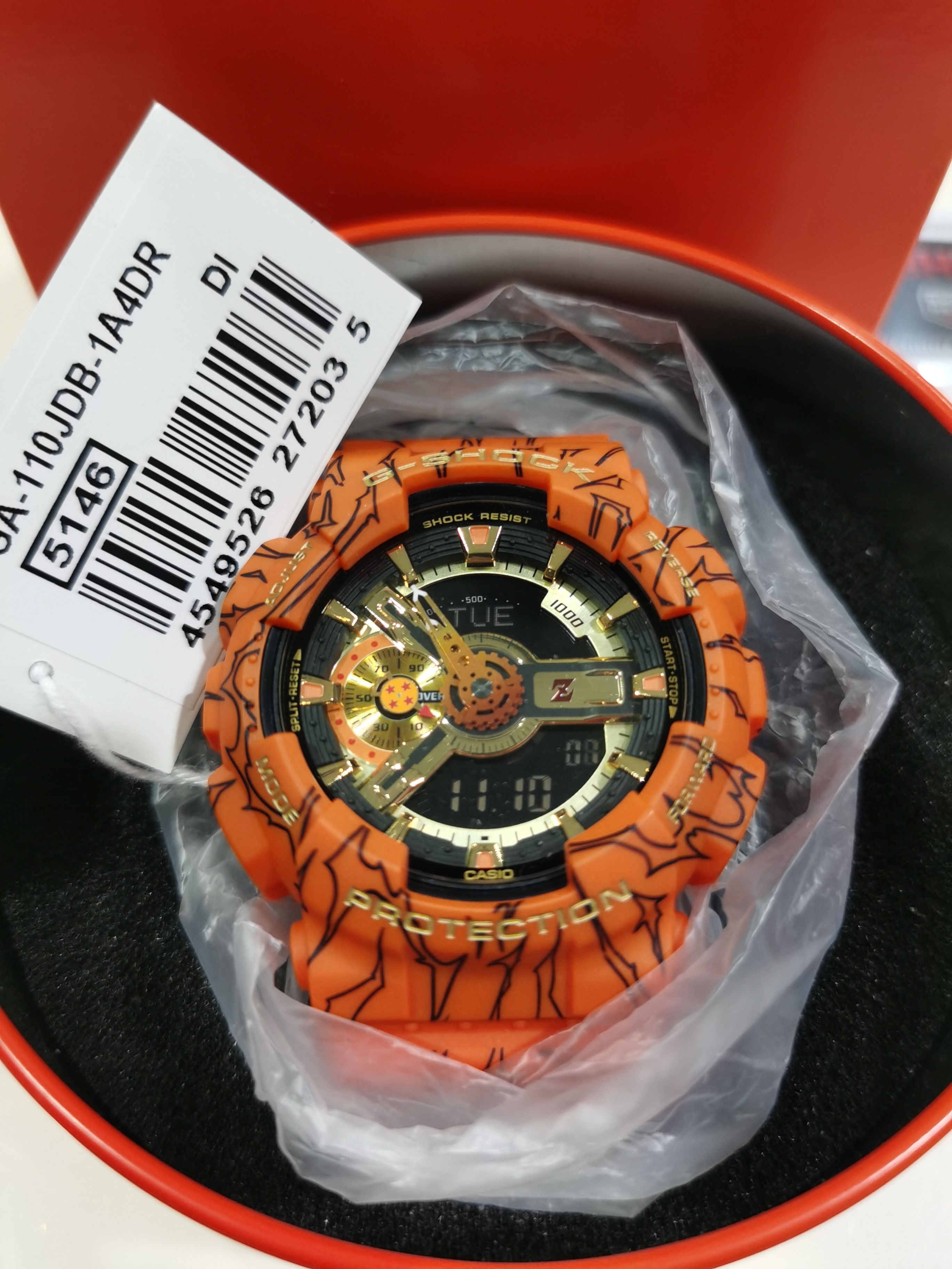 Casio Dragon Ball Z x G-SHOCK GA-110JDB Size ONE SIZE - 4 Thumbnail