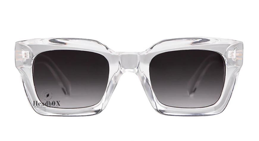 Vintage Vintage Oversized Transparent Sunglasses Size ONE SIZE - 2 Thumbnail