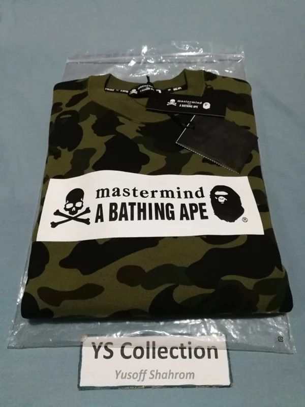 Bape × Mastermind Japan Bape x Mastermind Japan Box Logo Crewneck Size US M / EU 48-50 / 2 - 1 Thumbnail