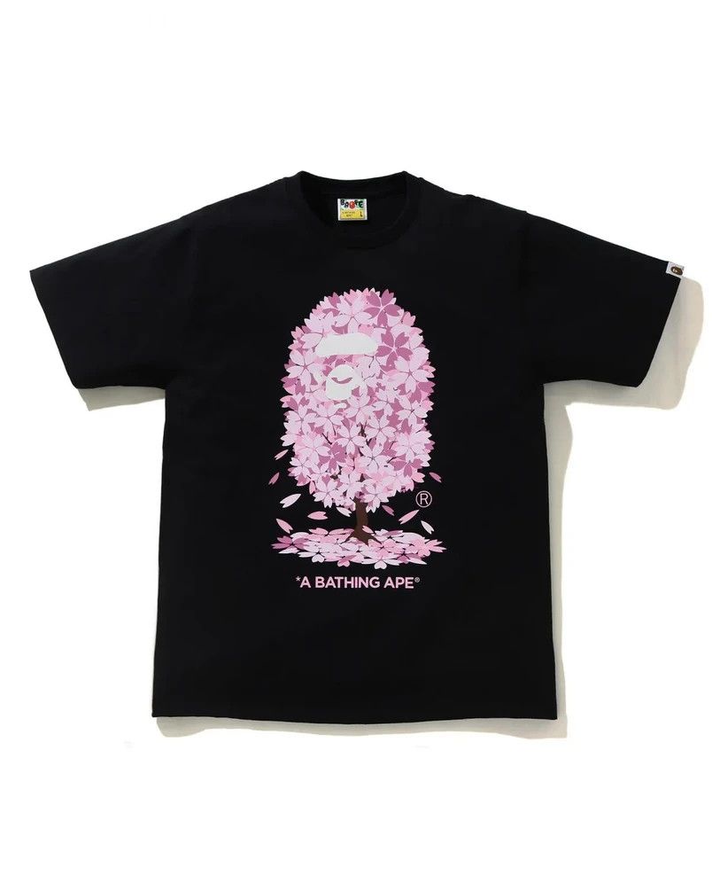 Bape Bape Sakura Tree Ape Head Tee Size US L / EU 52-54 / 3 - 2 Thumbnail