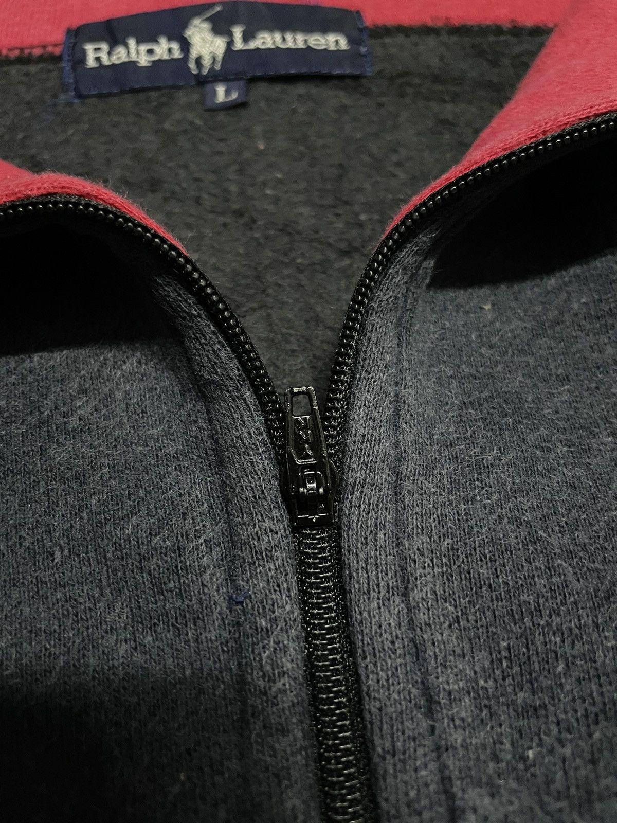 Polo Ralph Lauren Vintage Polo Ralph Lauren half zipper sweetshirts Size US L / EU 52-54 / 3 - 4 Thumbnail