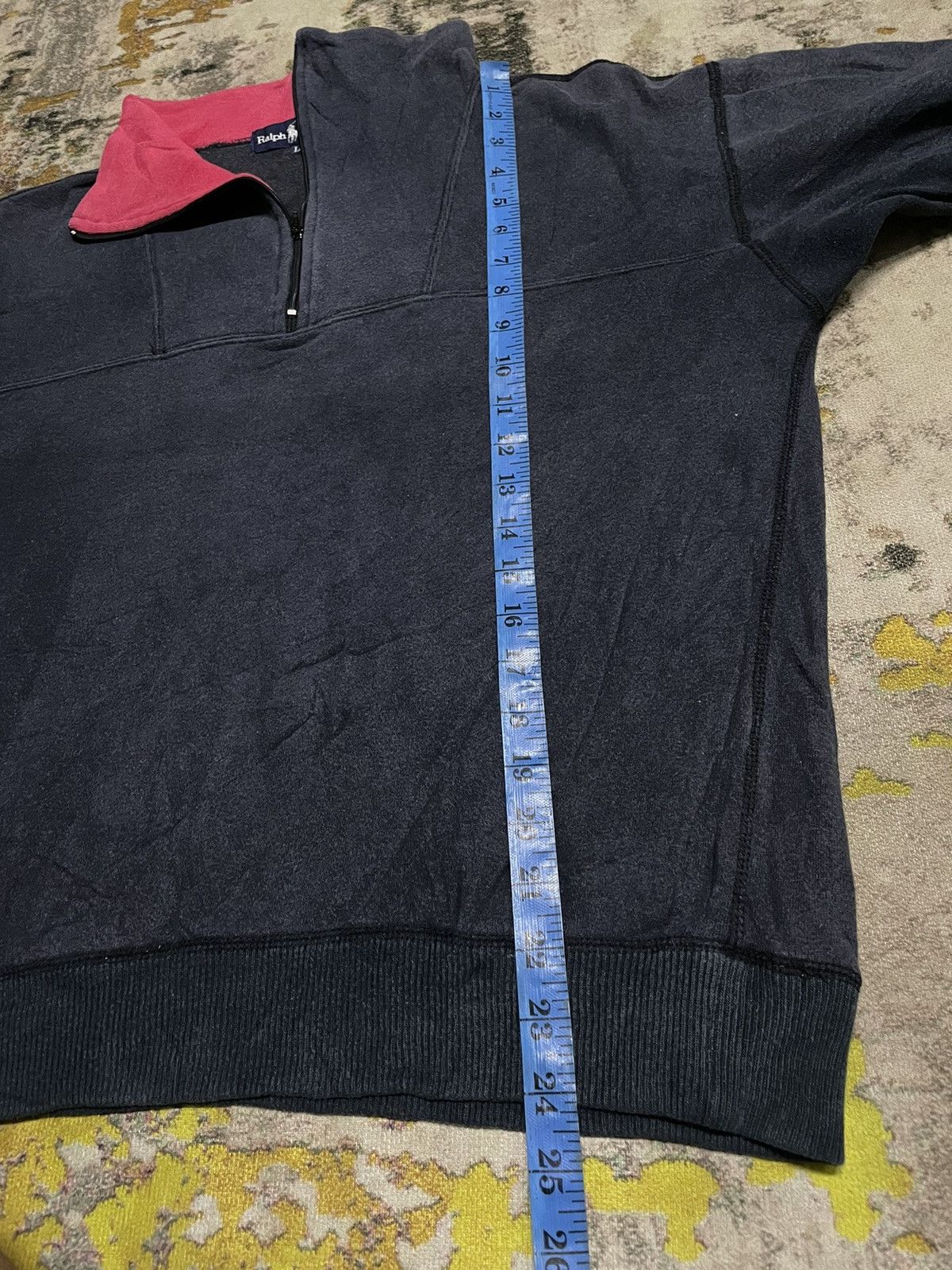 Polo Ralph Lauren Vintage Polo Ralph Lauren half zipper sweetshirts Size US L / EU 52-54 / 3 - 9 Thumbnail