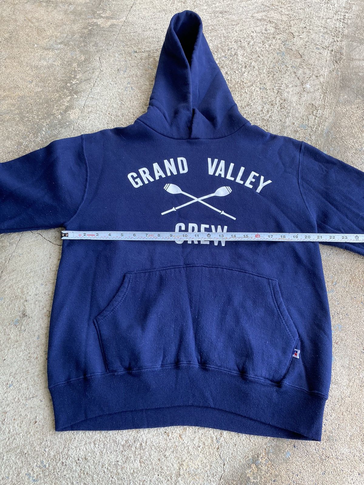 Russell Athletic × Vintage Vintage 90’s Russell Athletic Grand Valley State Hoodie Size US M / EU 48-50 / 2 - 8 Thumbnail