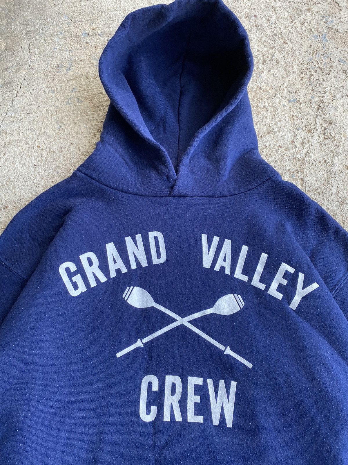 Russell Athletic × Vintage Vintage 90’s Russell Athletic Grand Valley State Hoodie Size US M / EU 48-50 / 2 - 2 Thumbnail