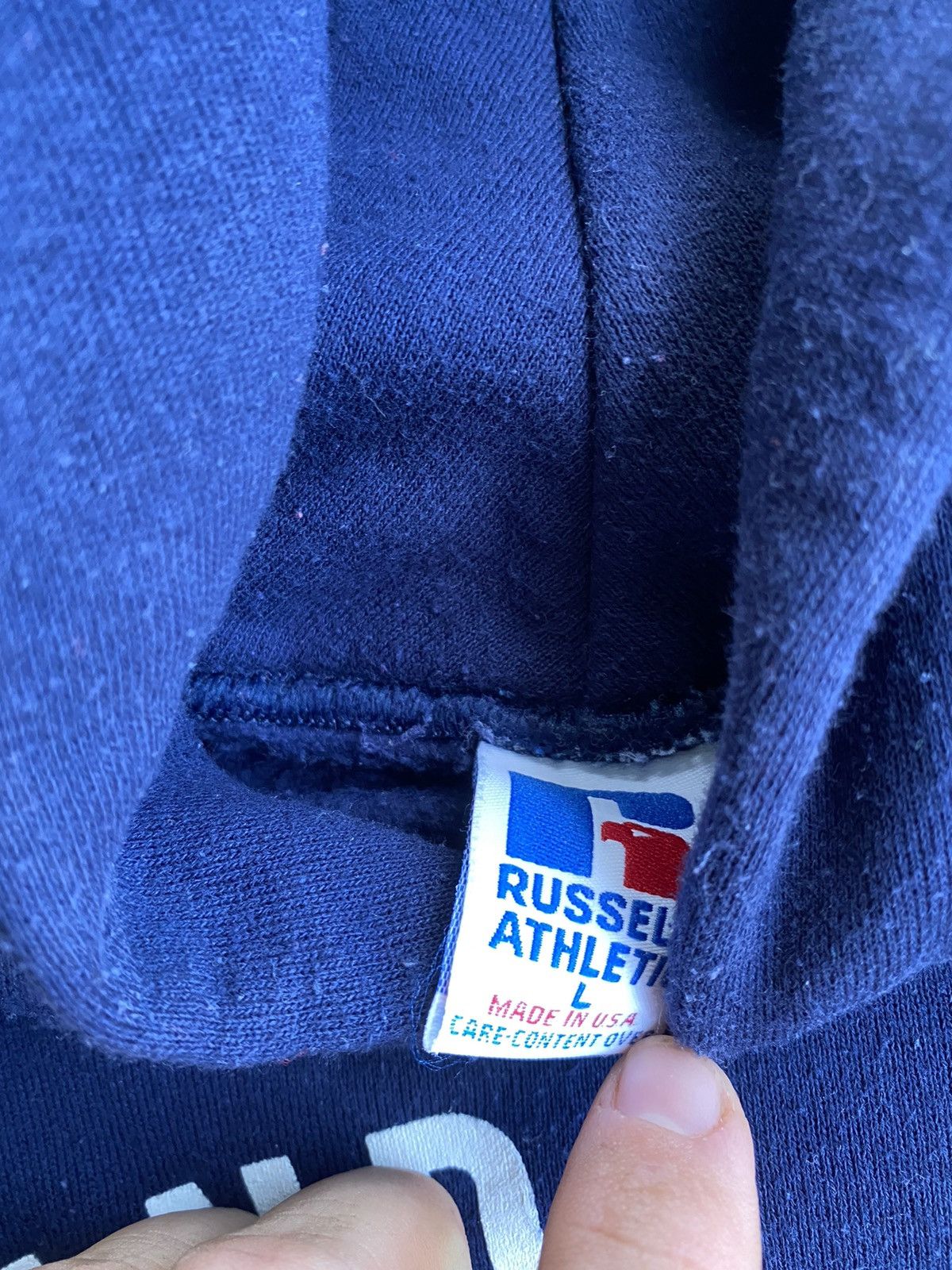 Russell Athletic × Vintage Vintage 90’s Russell Athletic Grand Valley State Hoodie Size US M / EU 48-50 / 2 - 5 Thumbnail