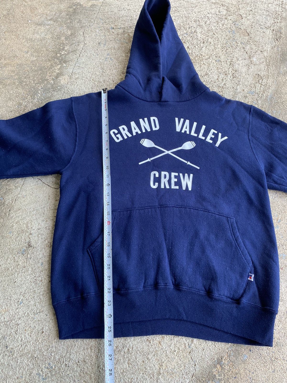 Russell Athletic × Vintage Vintage 90’s Russell Athletic Grand Valley State Hoodie Size US M / EU 48-50 / 2 - 7 Thumbnail