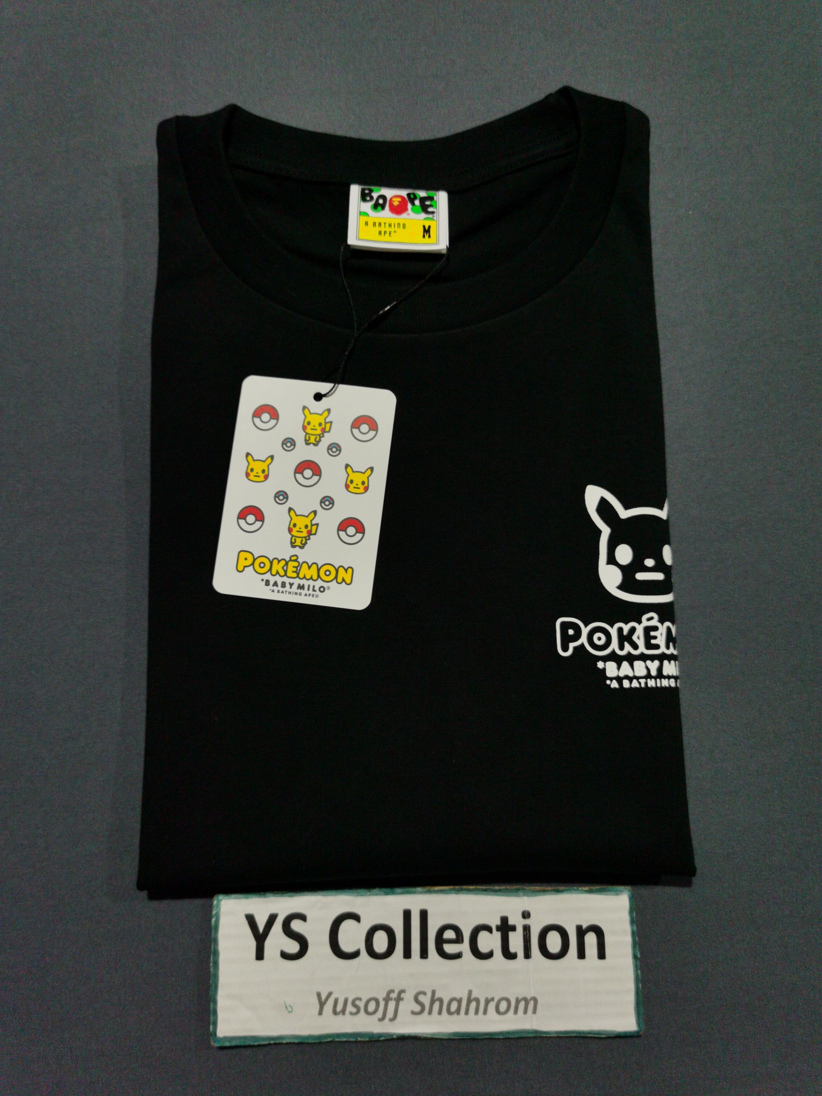 Bape x Pokémon Ape Head Monotone Tee