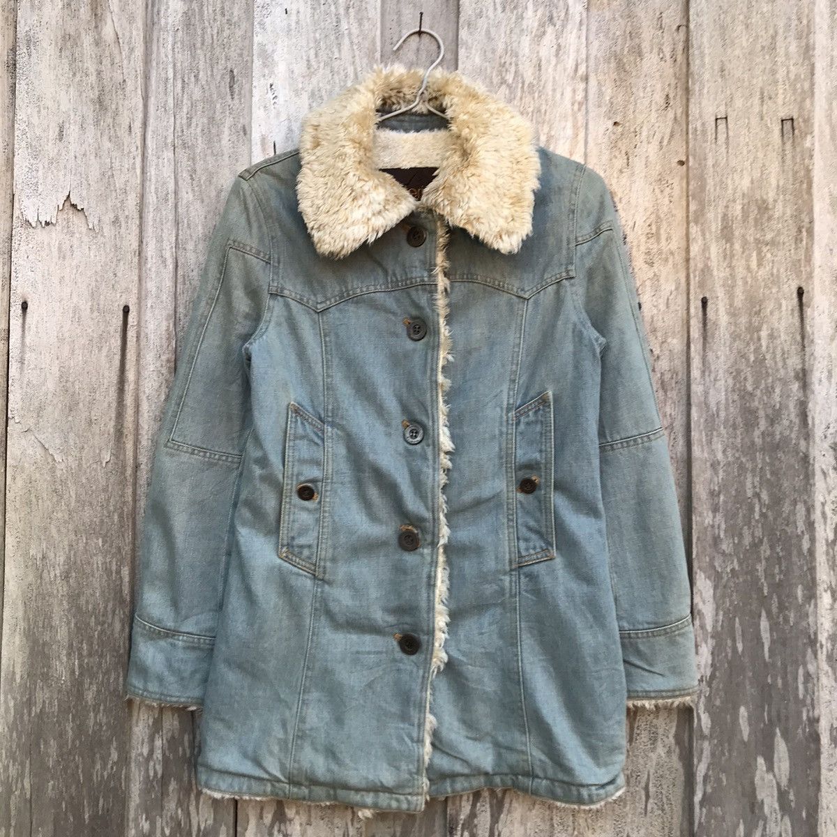 Hysteric Glamour Hysteric Glamour Long Denim Jacket Size S / US 4 / IT 40 - 10 Thumbnail