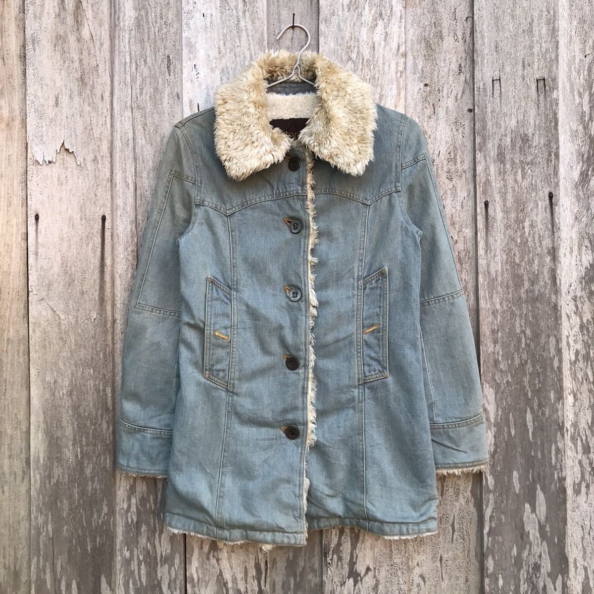 Hysteric Glamour Hysteric Glamour Long Denim Jacket Size S / US 4 / IT 40 - 1 Thumbnail